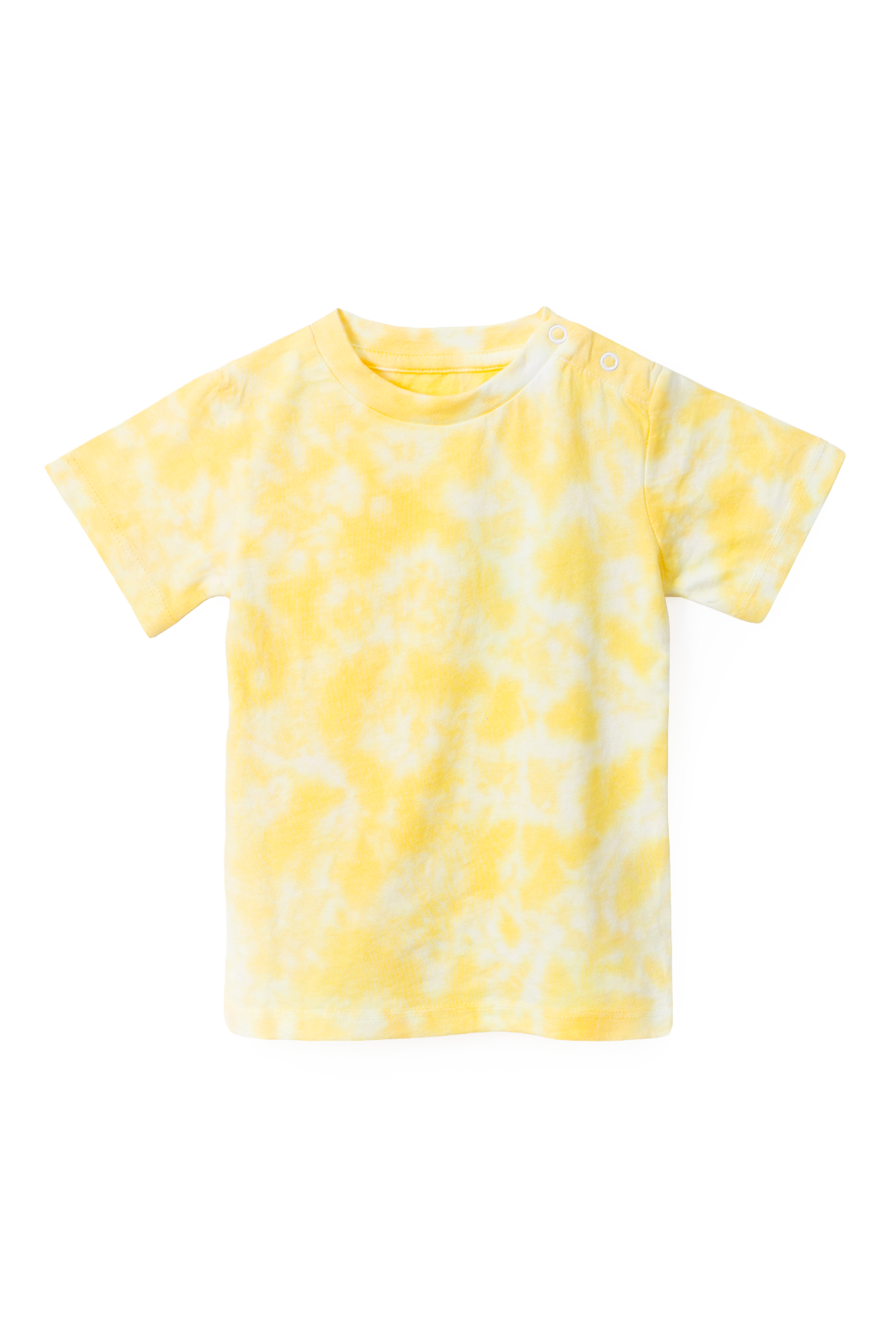 NUBERRY KIDS - BOY DIE AND DYE TEES AND SHORTS YELLOW