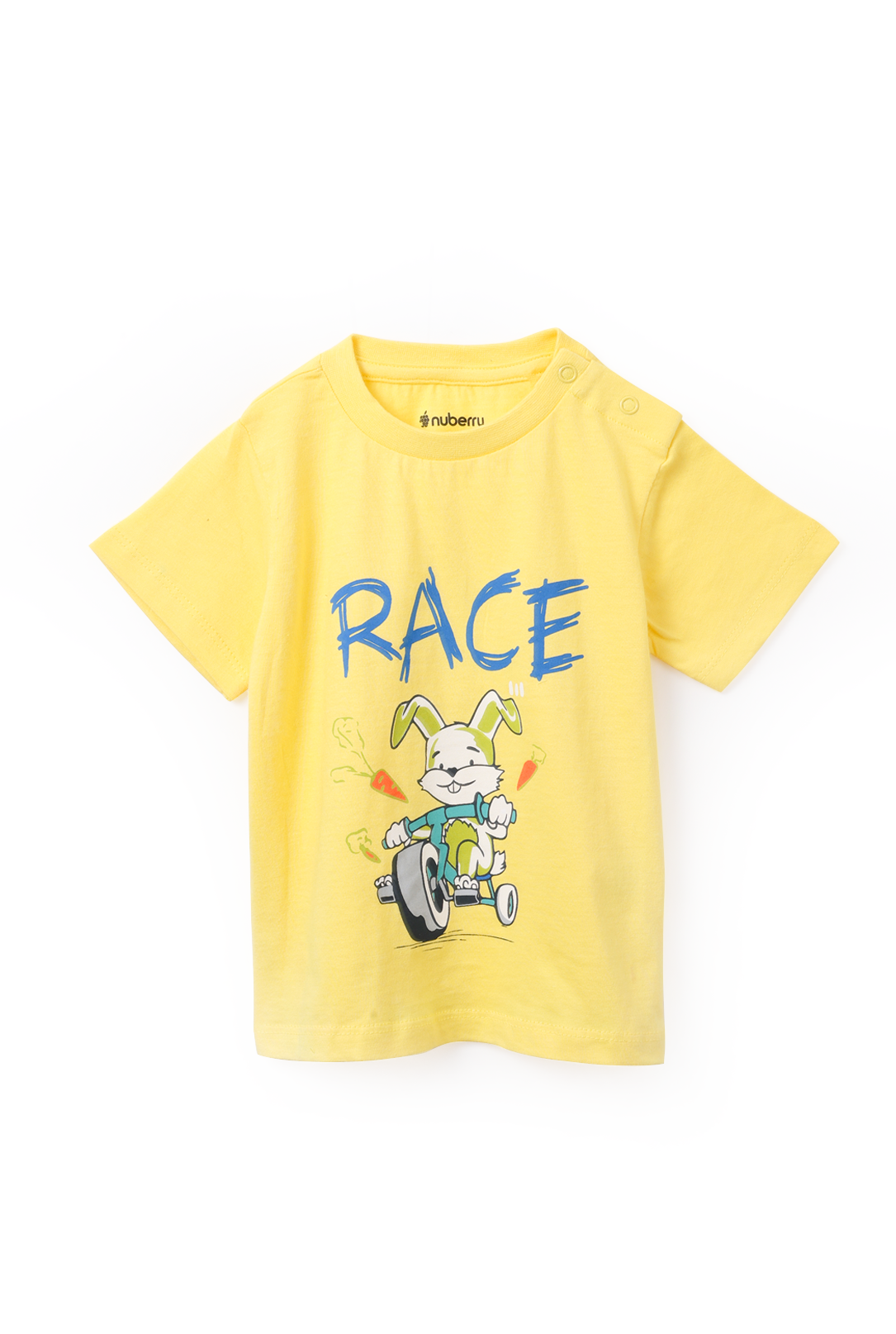 NUBERRY KIDS - BOY T-SHIRTS AND SHORTS YELLOW
