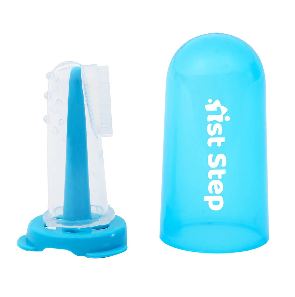 Silicone Finger Brush with Drying Rack