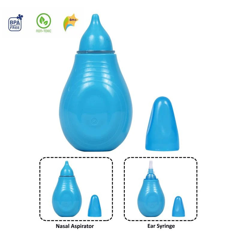 BPA Free Nasal Aspirator With Ear Syringe