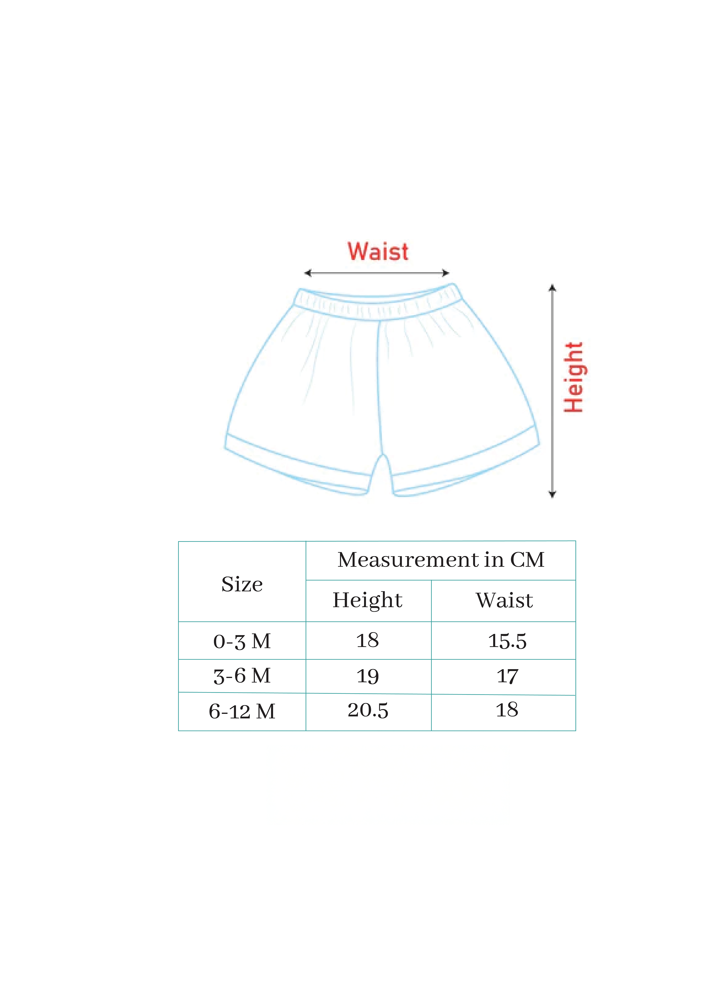 Nuberry Muslin Jabla Half Sleeve and Shorts