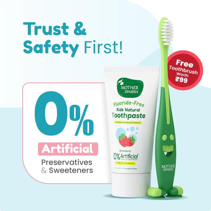 Strawberry Kids Natural Toothpaste