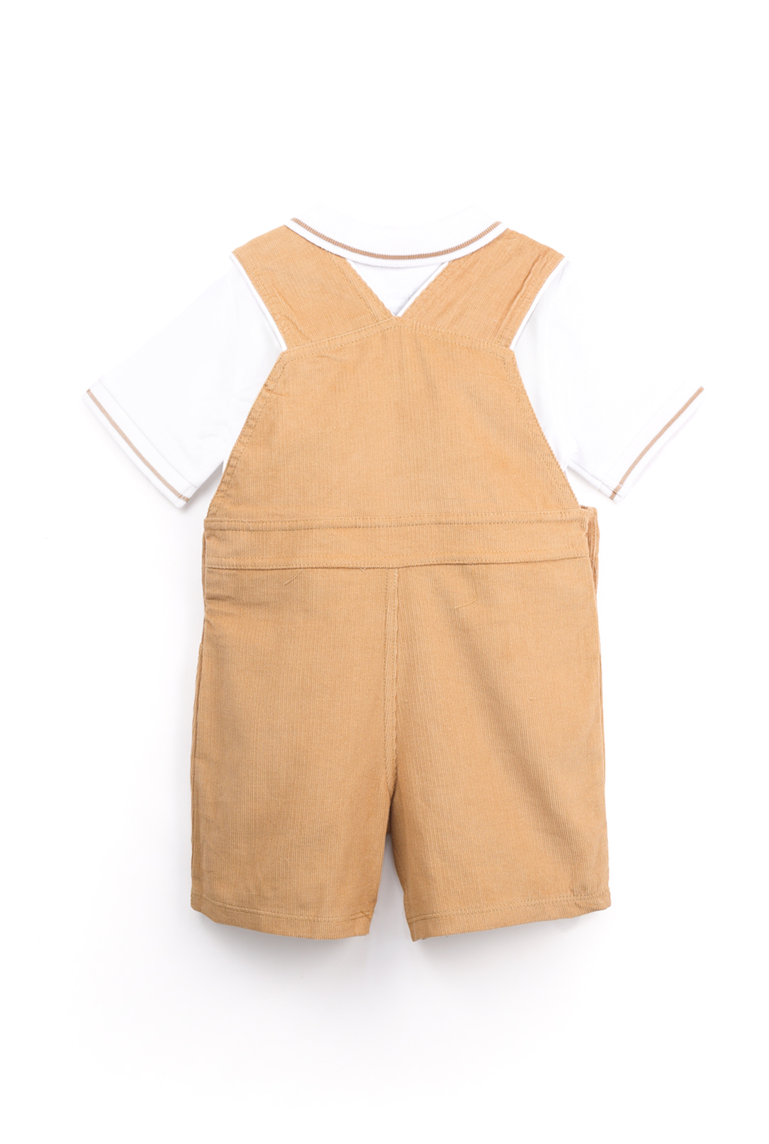 NUBERRY KIDS - BOY CORDUROY DUNGAREE GREEN