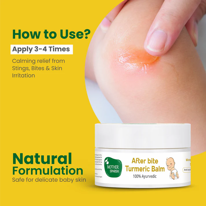 After Bite Turmeric Balm for Mosquito & Insect Relief