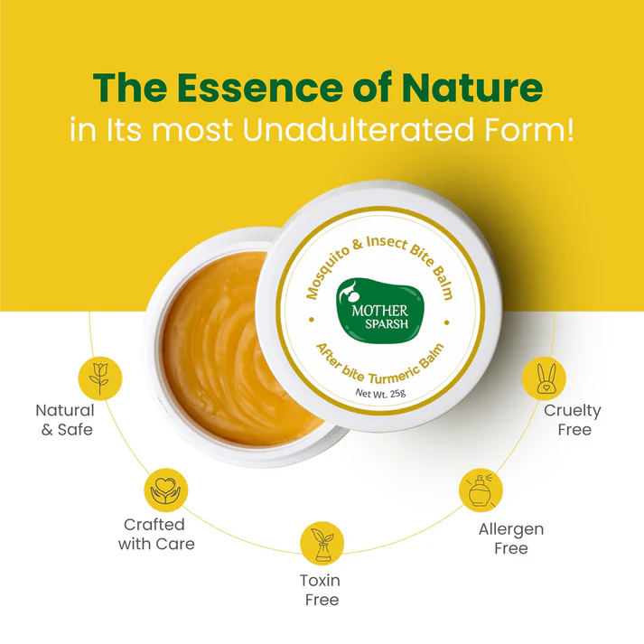 After Bite Turmeric Balm for Mosquito & Insect Relief