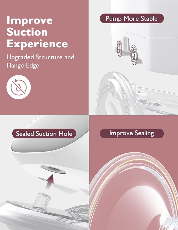 Momcozy S9 Pro Upgraded Wearable Breast Pump Hands-Free, 24mm