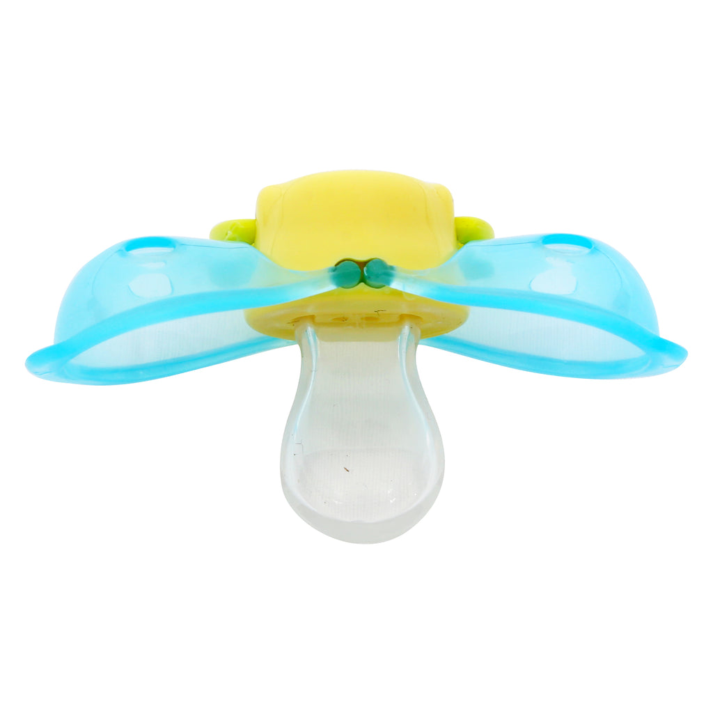 1st Step Soft Silicone Pacifier-Blue