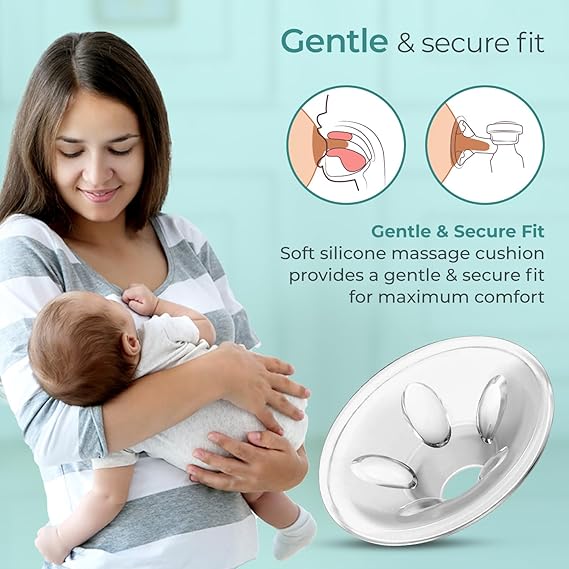 LuvLap Manual Breast Pump – 3 Level Suction Adjustment