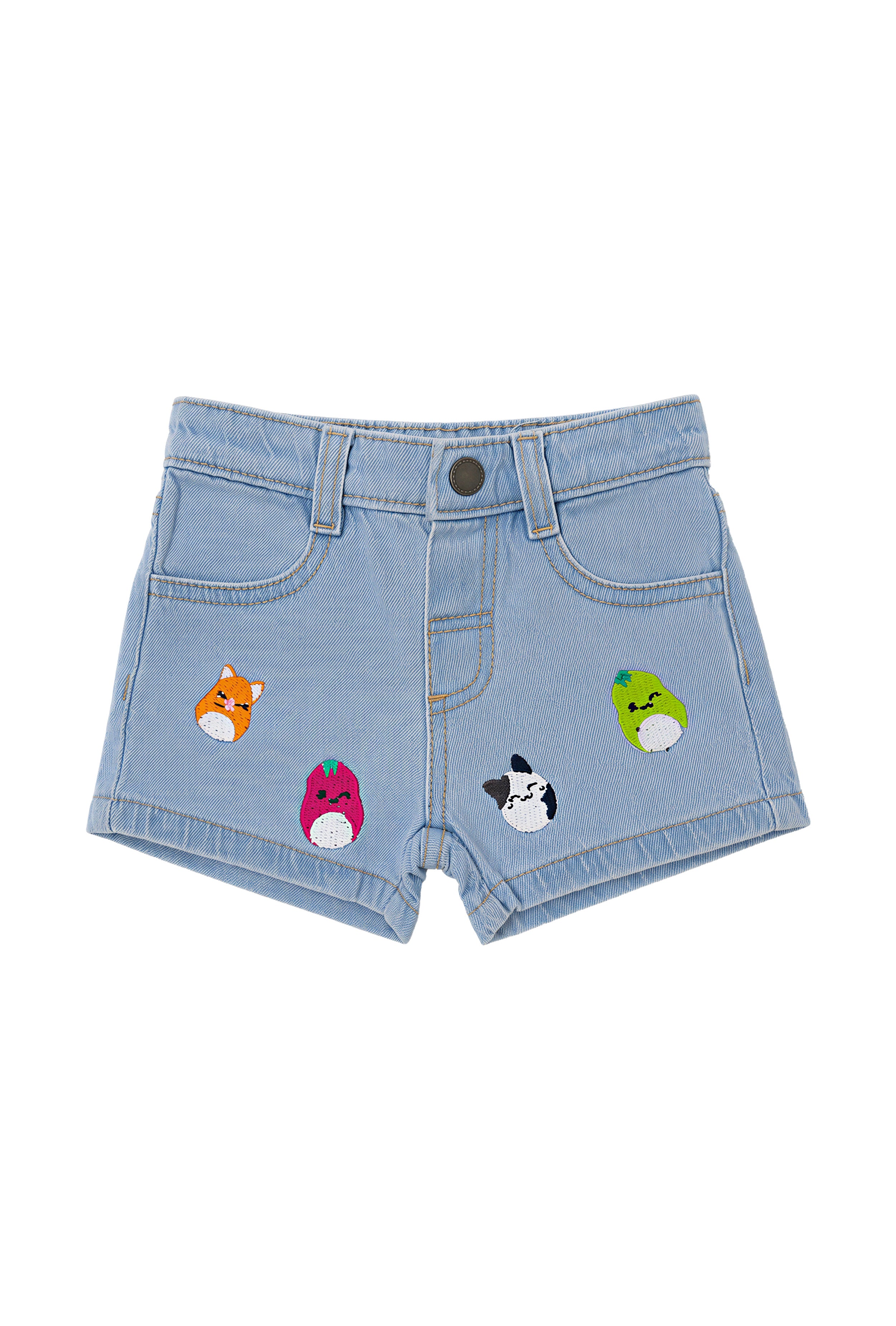 Nuberry Little Explorer Girls Denim Shorts | Soft, Comfy & Stylish