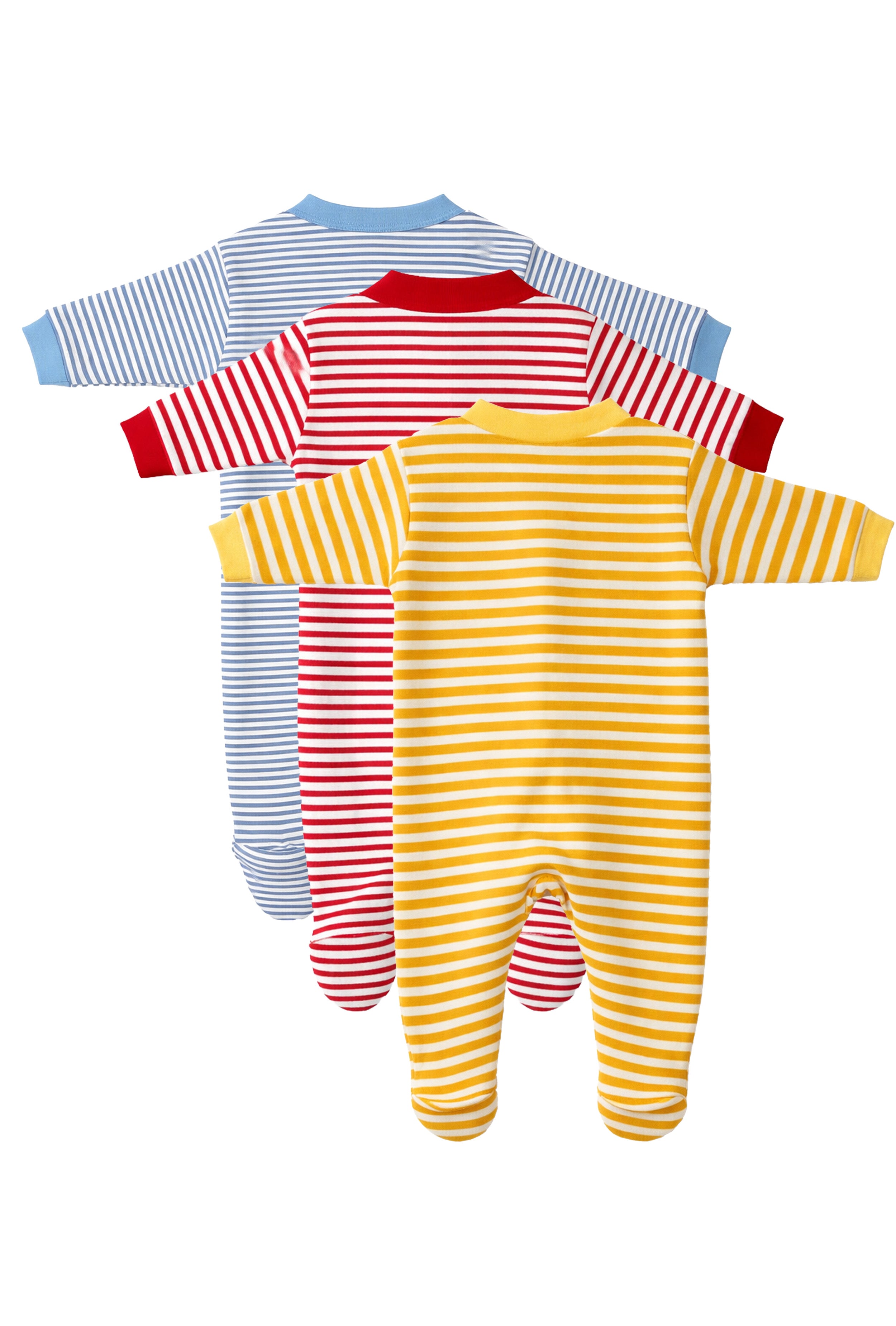 Chosen by Moms | Loved by Babies | Pure Cotton Sleep Suits (Pack of 3)