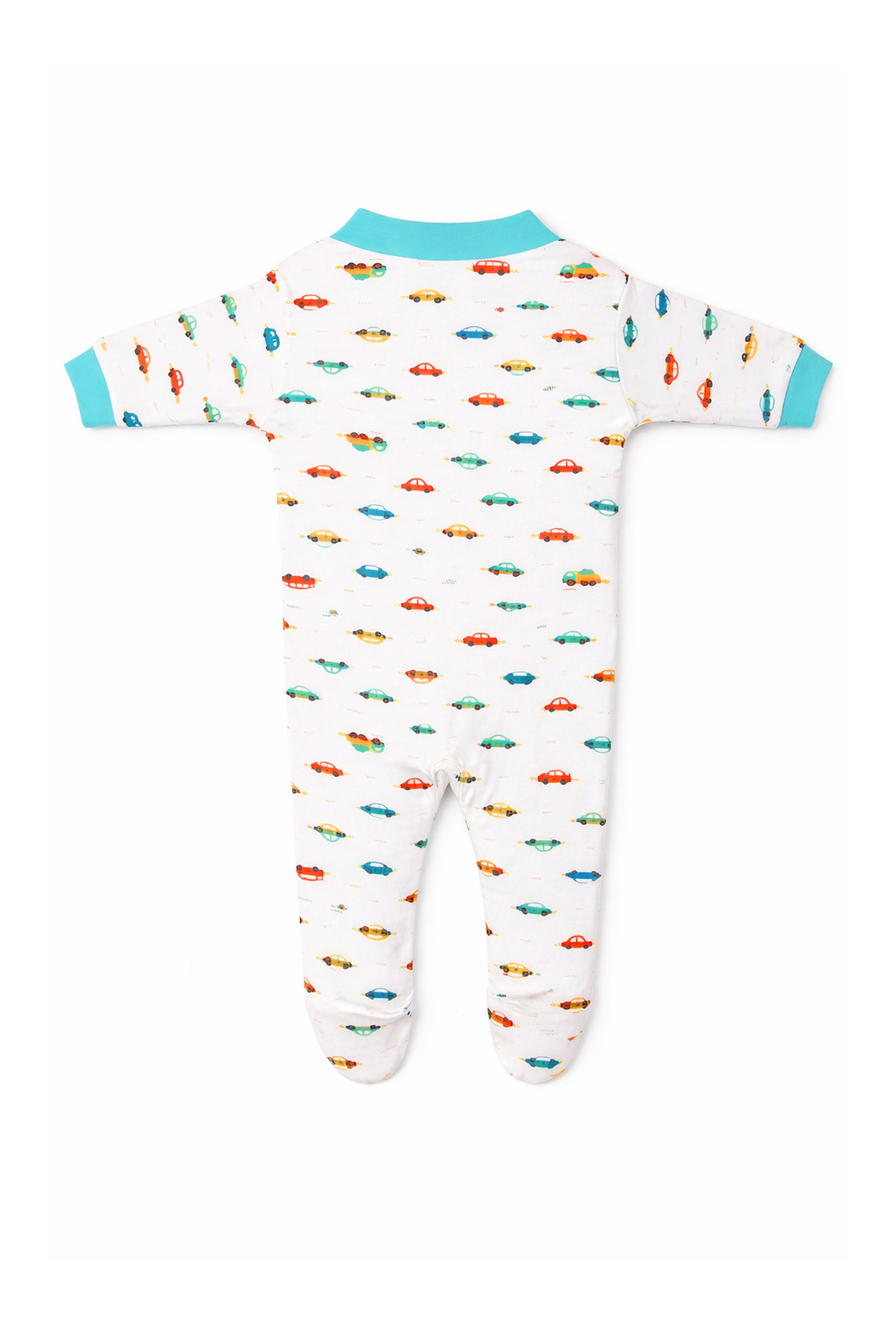 Chosen by Moms | Loved by Babies | Pure Cotton Sleep Suits (Pack of 3)