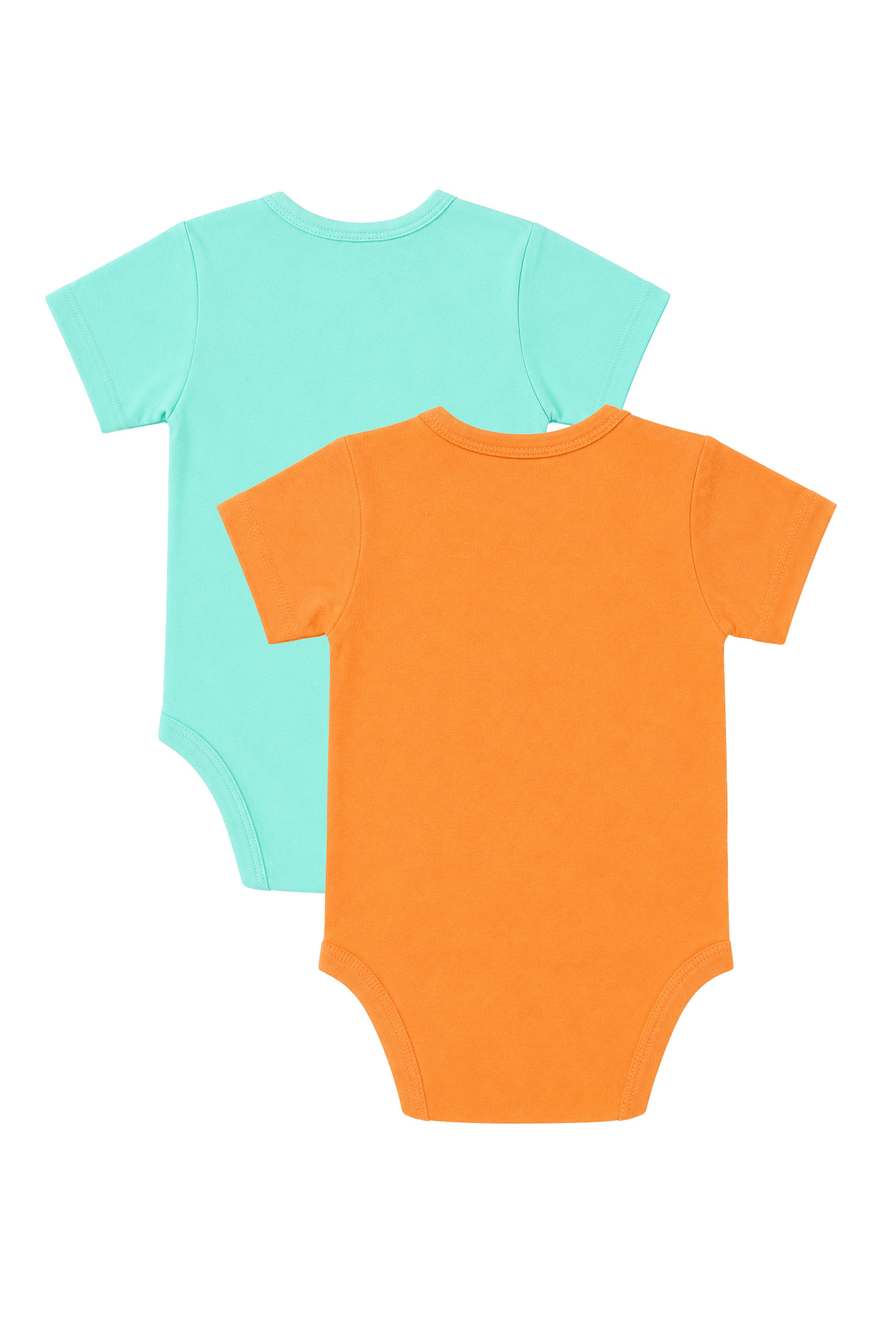 Gentle on Baby Skin | Trusted by Parents | Nuberry Unisex Bodysuit Set of 2