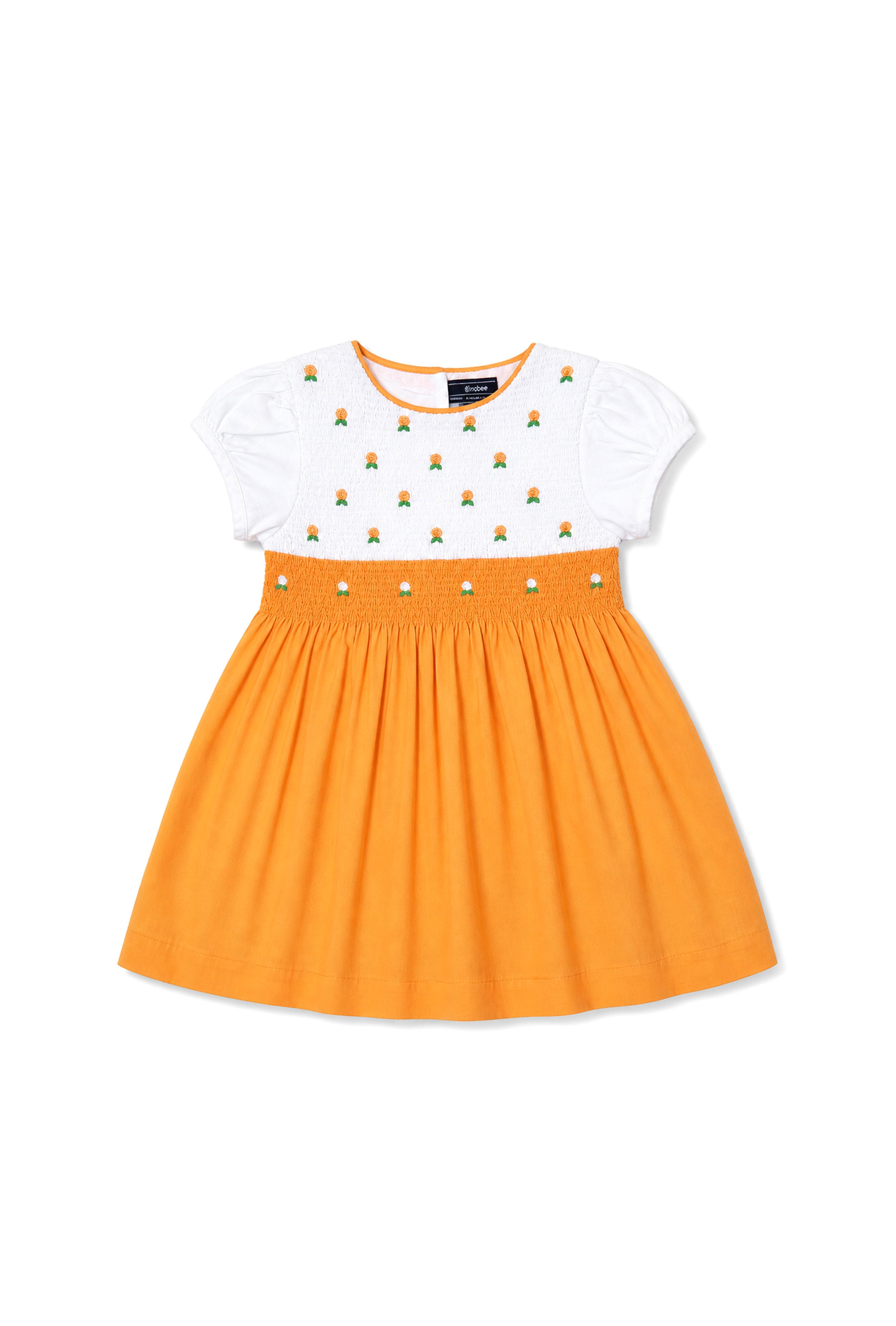 Soft Cotton Smocked Party Dress for Baby Girls | Breathable Comfort & Elegant Style | 500+ Happy Reviews