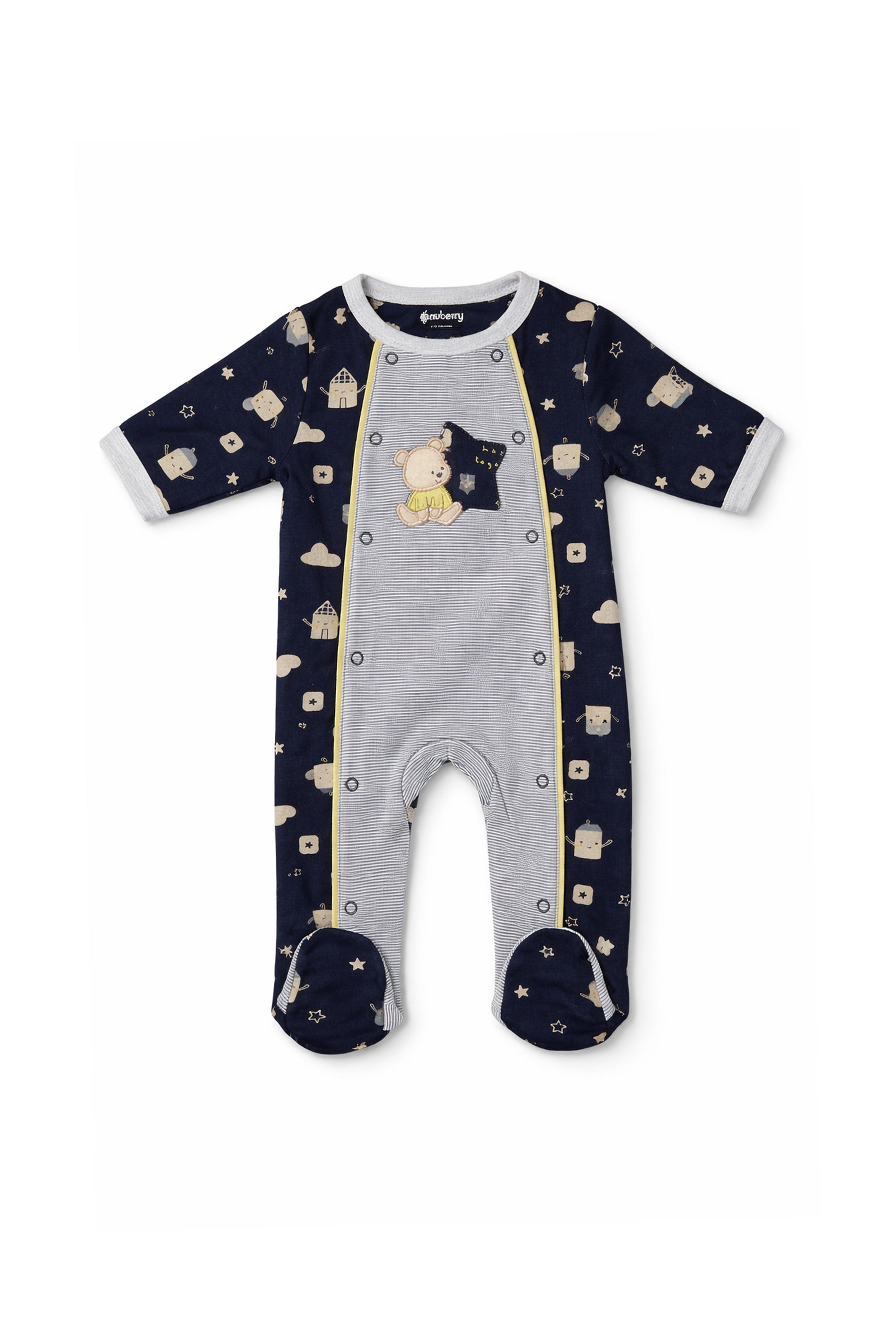 Nuberry Unisex Sleep Suit | Pack of 2