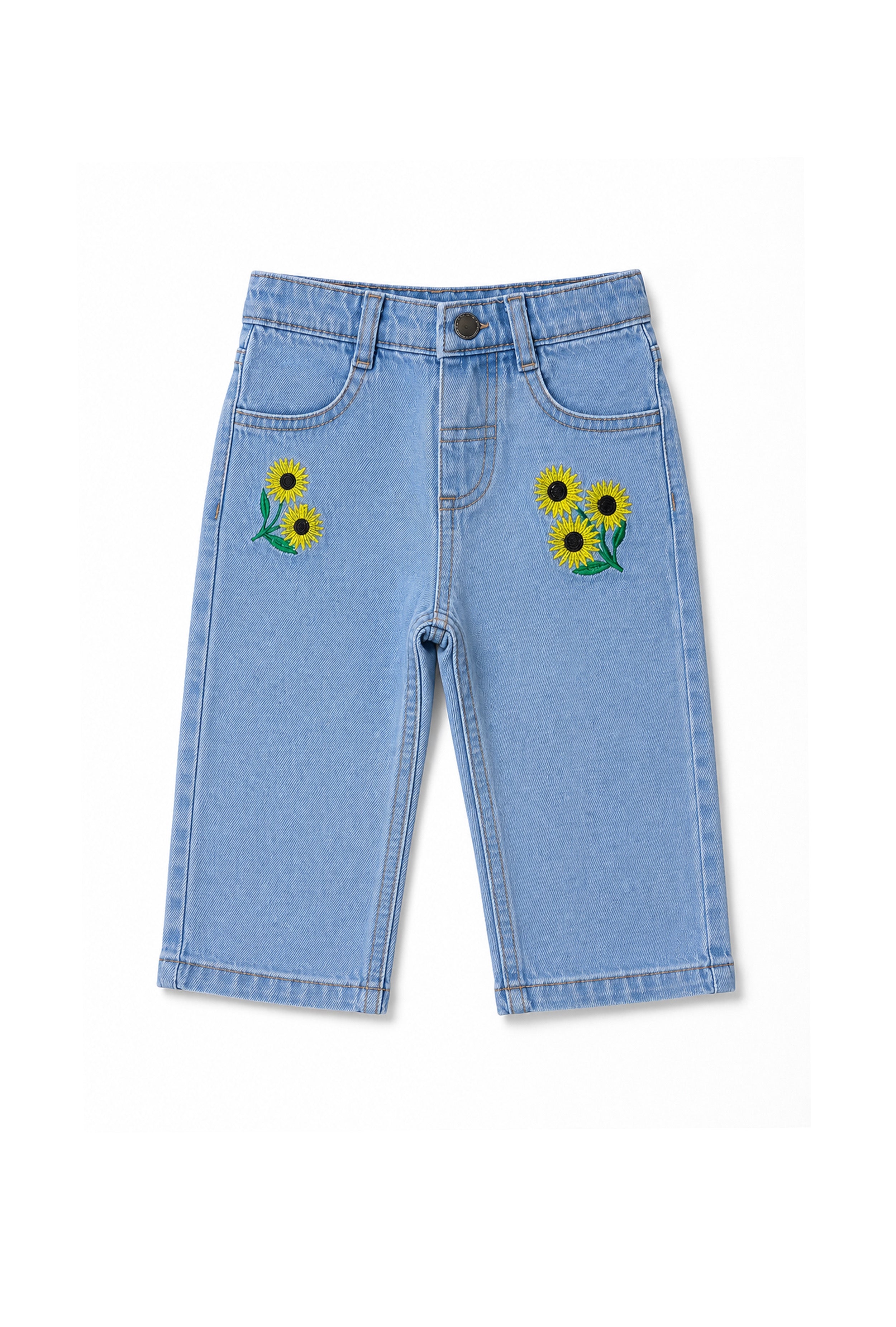 Nuberry Little Explorer Girls Baggy Pants | Soft, Comfy & Stylish