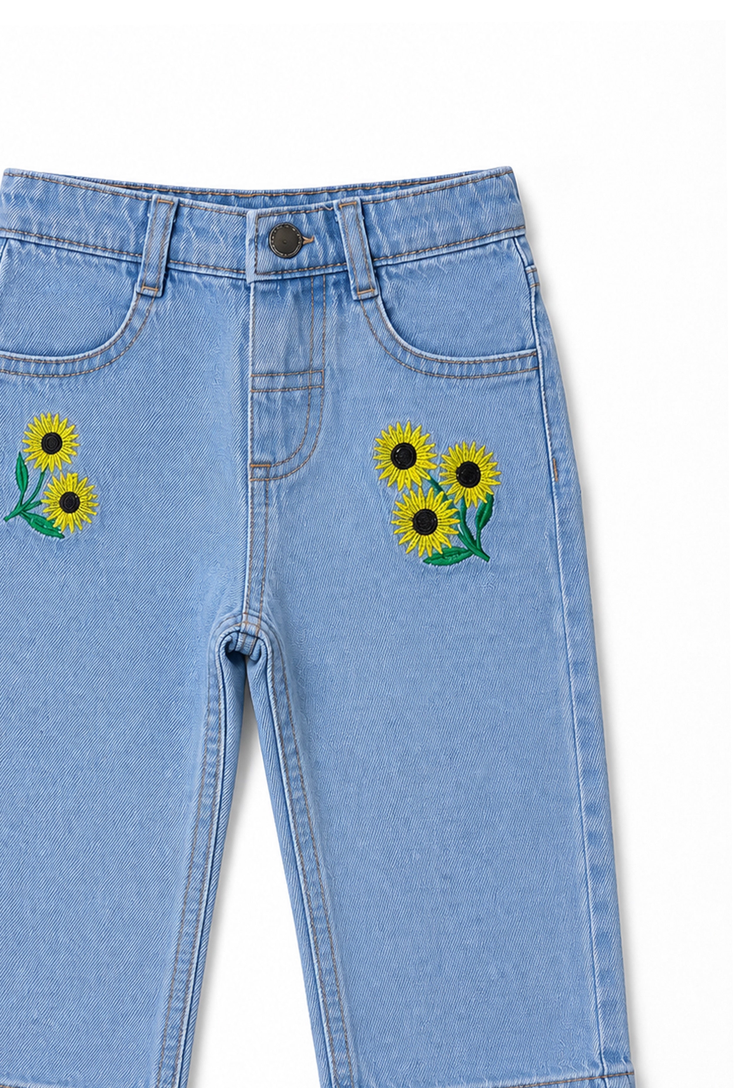 Nuberry Little Explorer Girls Baggy Pants | Soft, Comfy & Stylish