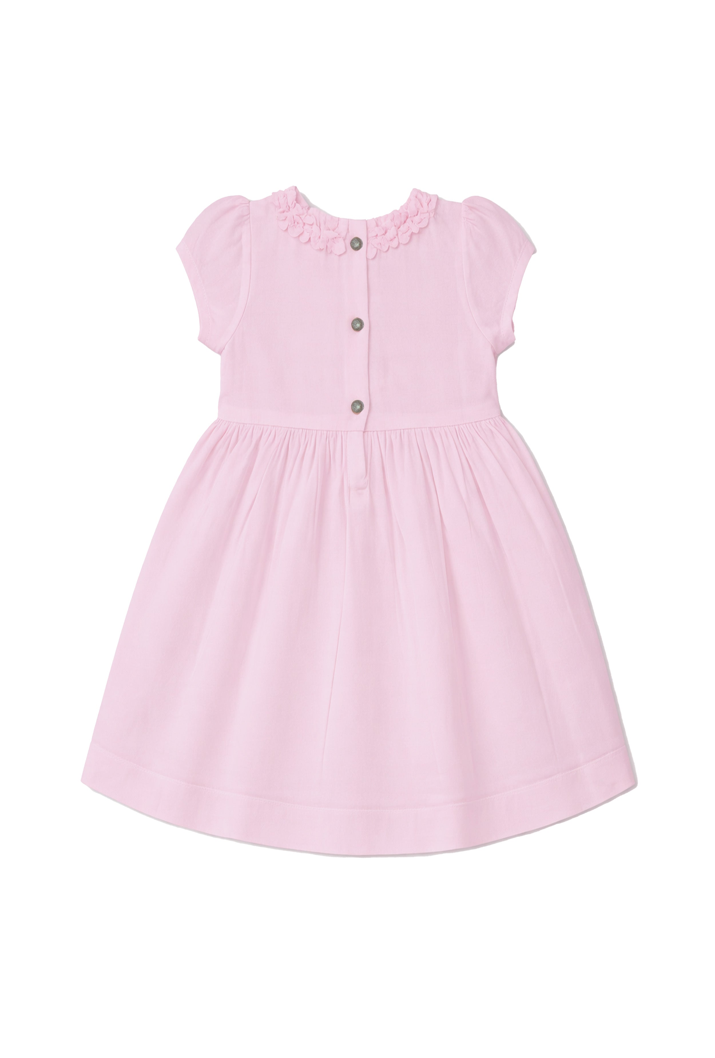 Soft Cotton Smocked Premium Embroidery Party Dress for Baby Girls - Neubaby Stores