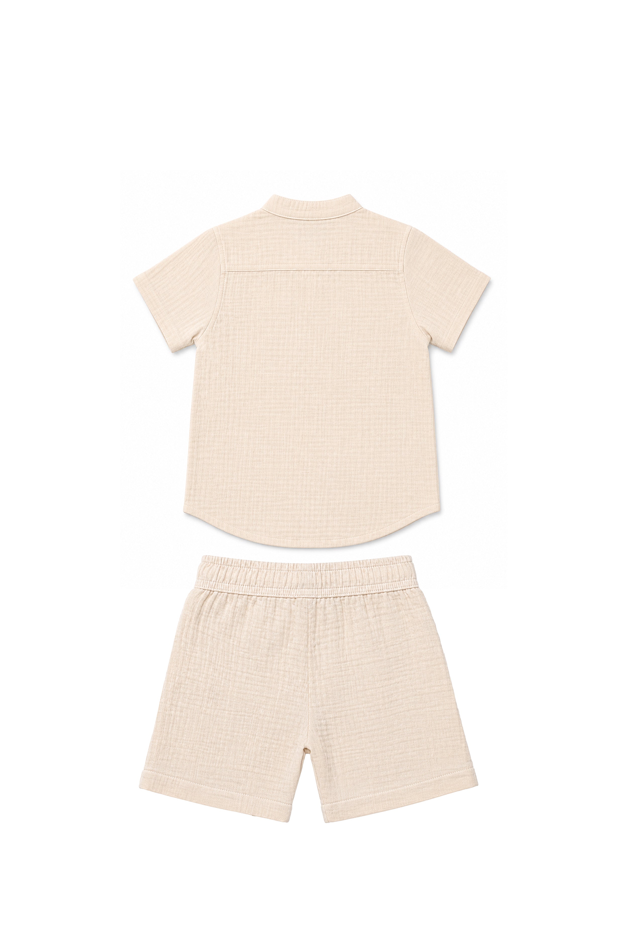 Little Explorer Blue Boys Top & Bottom Set – Soft & Stylish Outfit