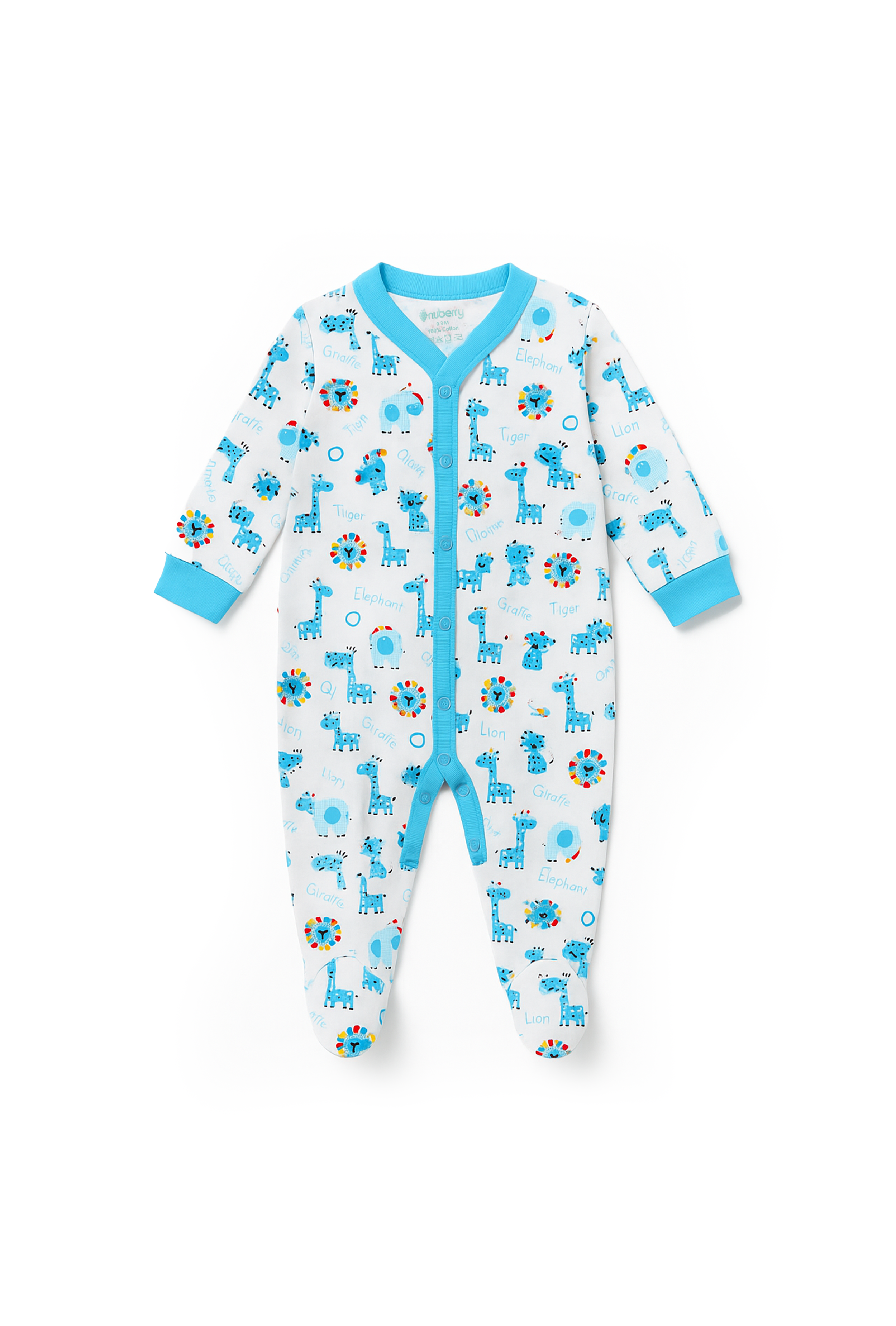 Nuberry Newborn Baby Sleep Suit