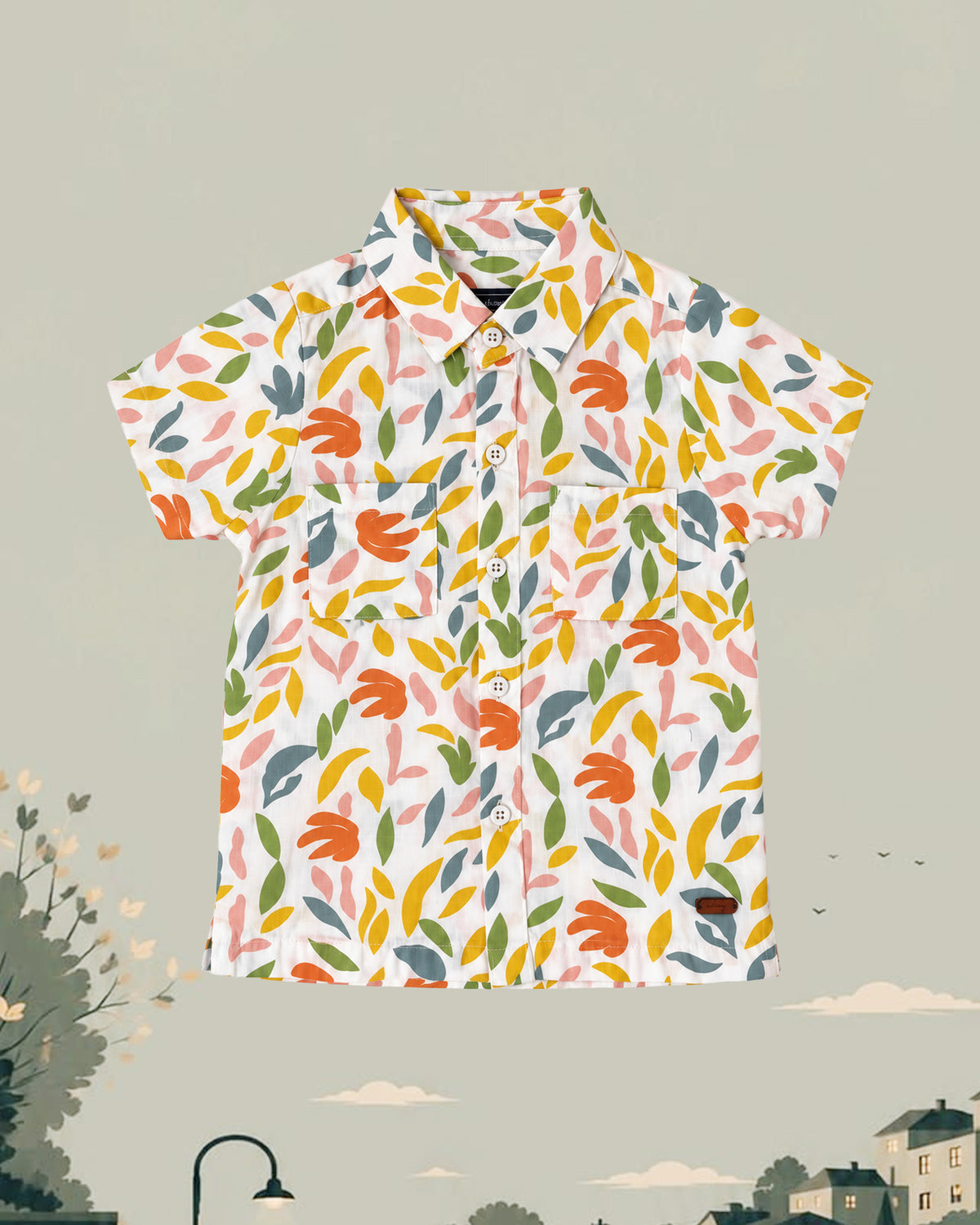 Nuberry Boys Half-Sleeve Shirt | Smart Looks, All-Day Comfort