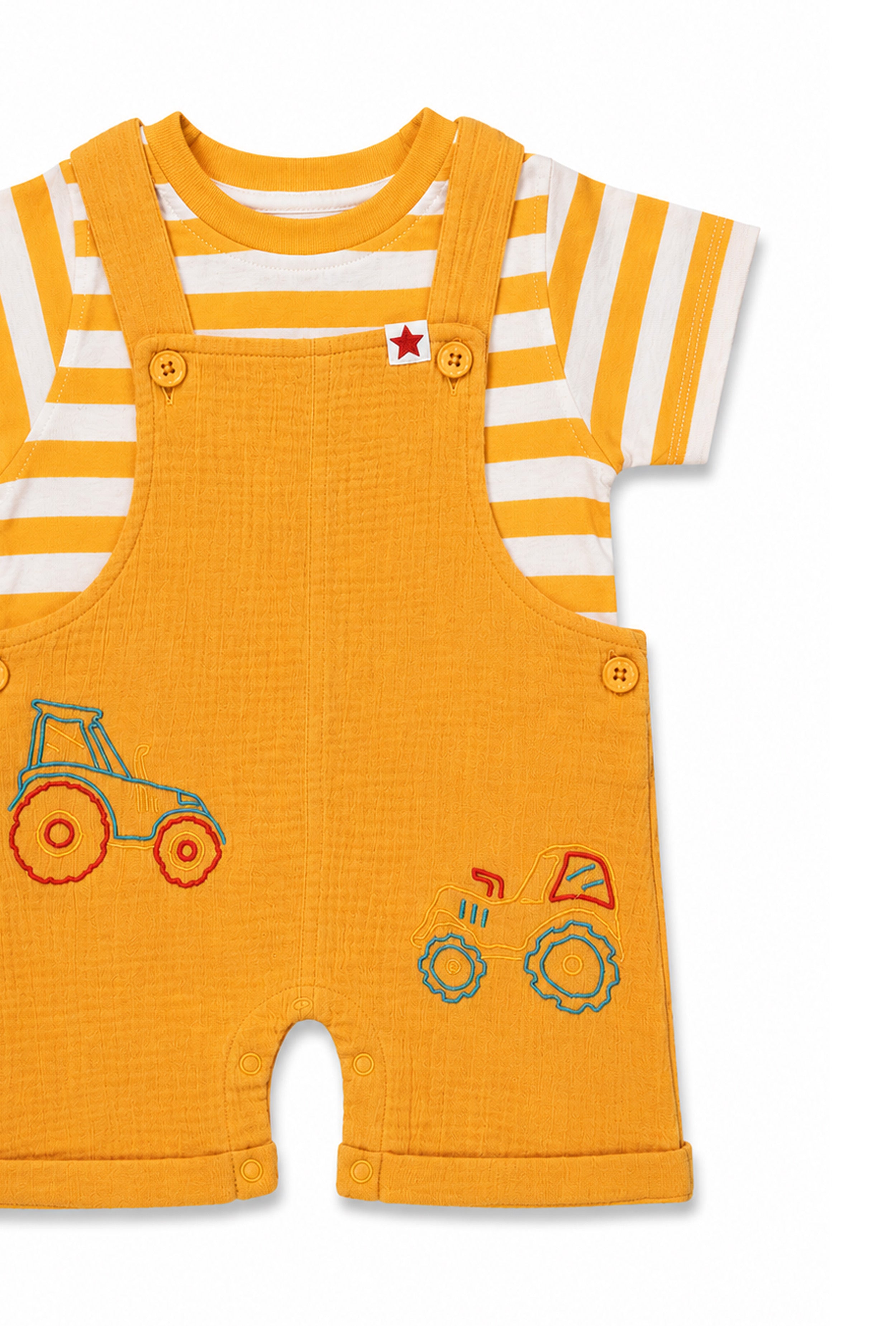 Nuberry Boys Dungaree | Soft, Breathable & Comfortable