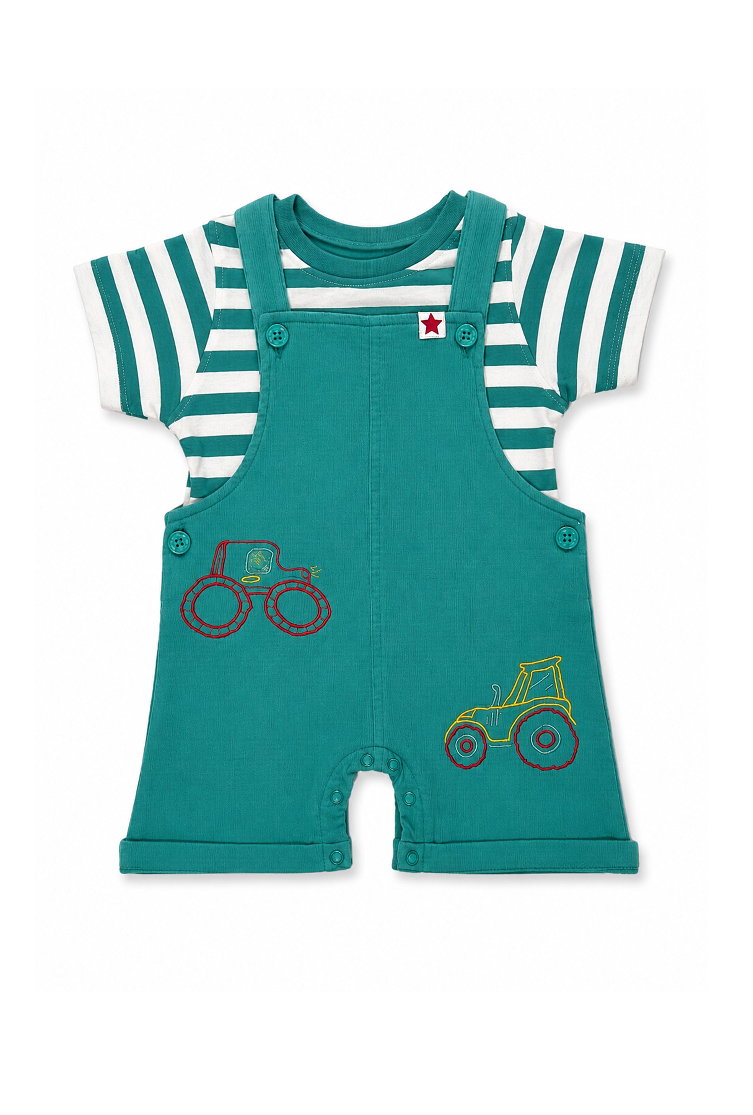 Nuberry Boys Dungaree | Soft, Breathable & Comfortable