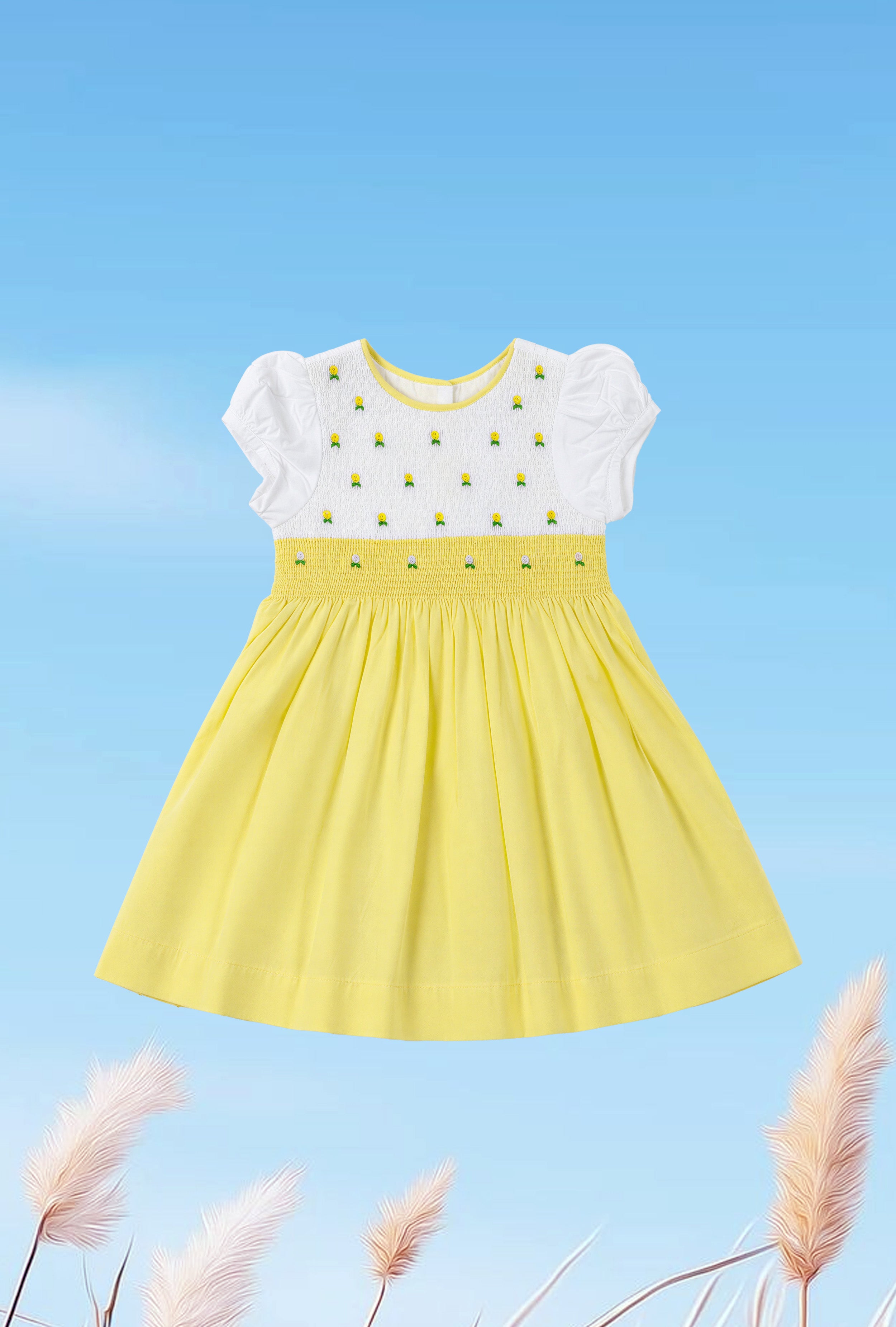 Soft Cotton Party Dress (6M–8Y)⭐⭐⭐⭐⭐ 4.9 (500+ Verified Reviews)