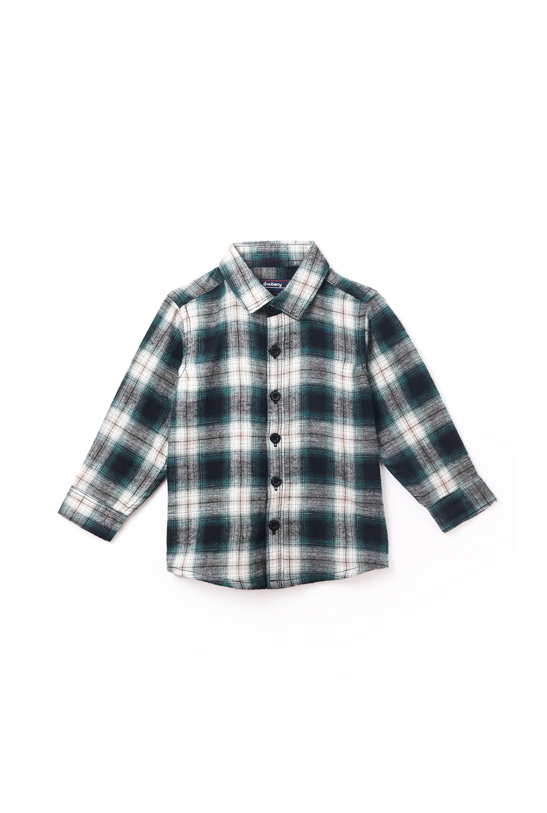 NUBERRY KIDS BOY- CHECKED SHIRT-FULL SLEEVE RED