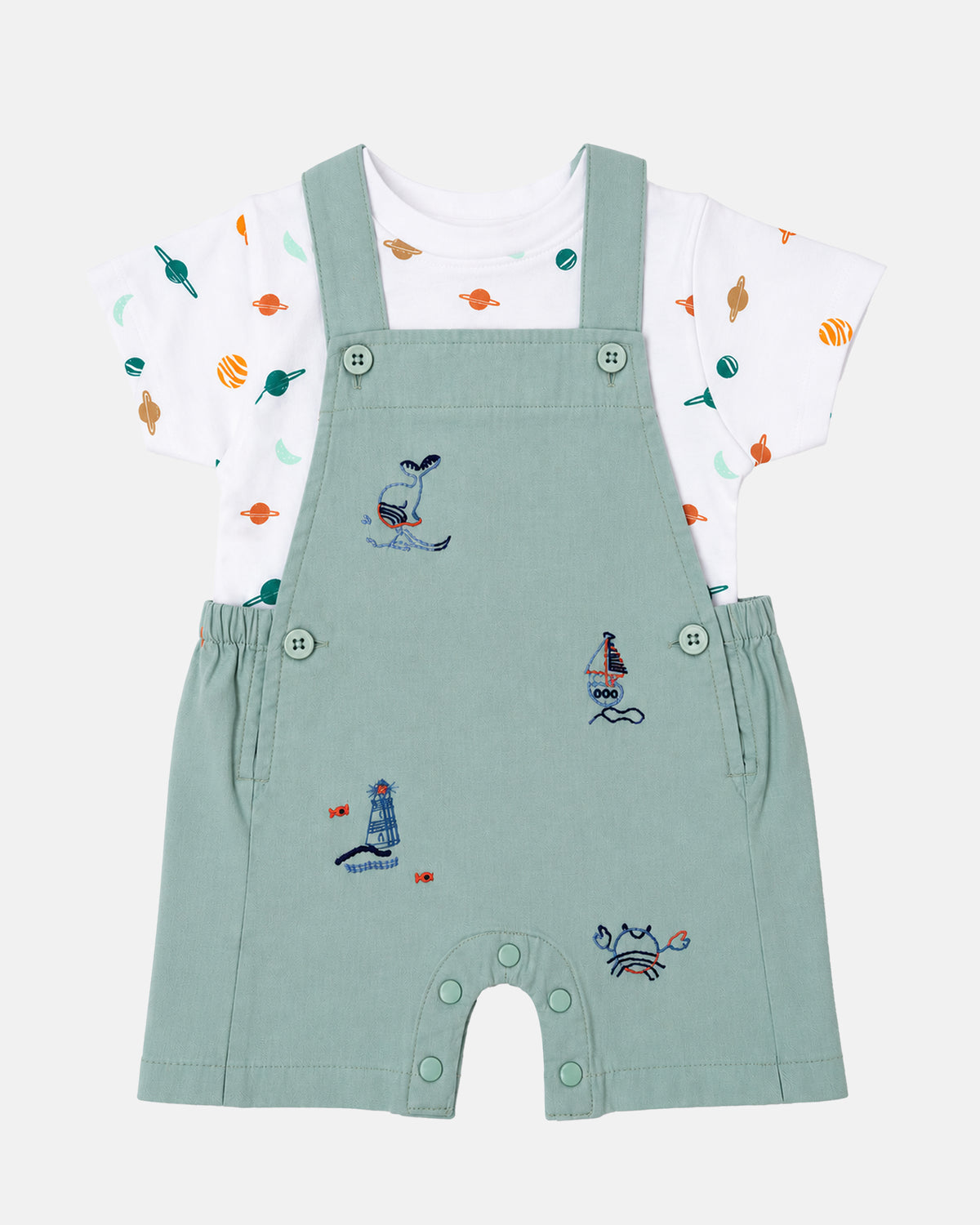 Nuberry Boys Dungaree | Made for Play Smiles & Sweet Memories