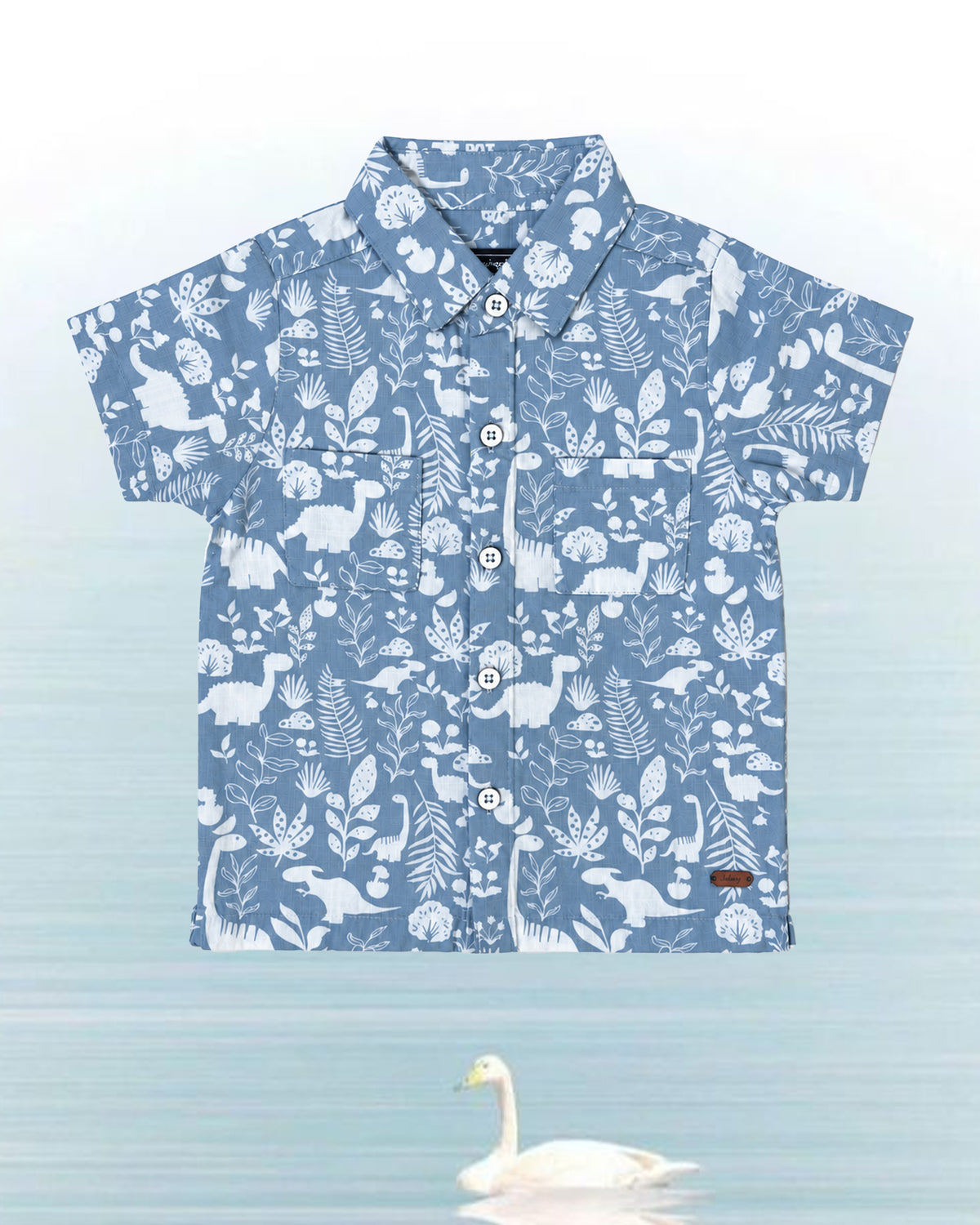 Nuberry Boys Half-Sleeve Shirt | Smart Looks, All-Day Comfort