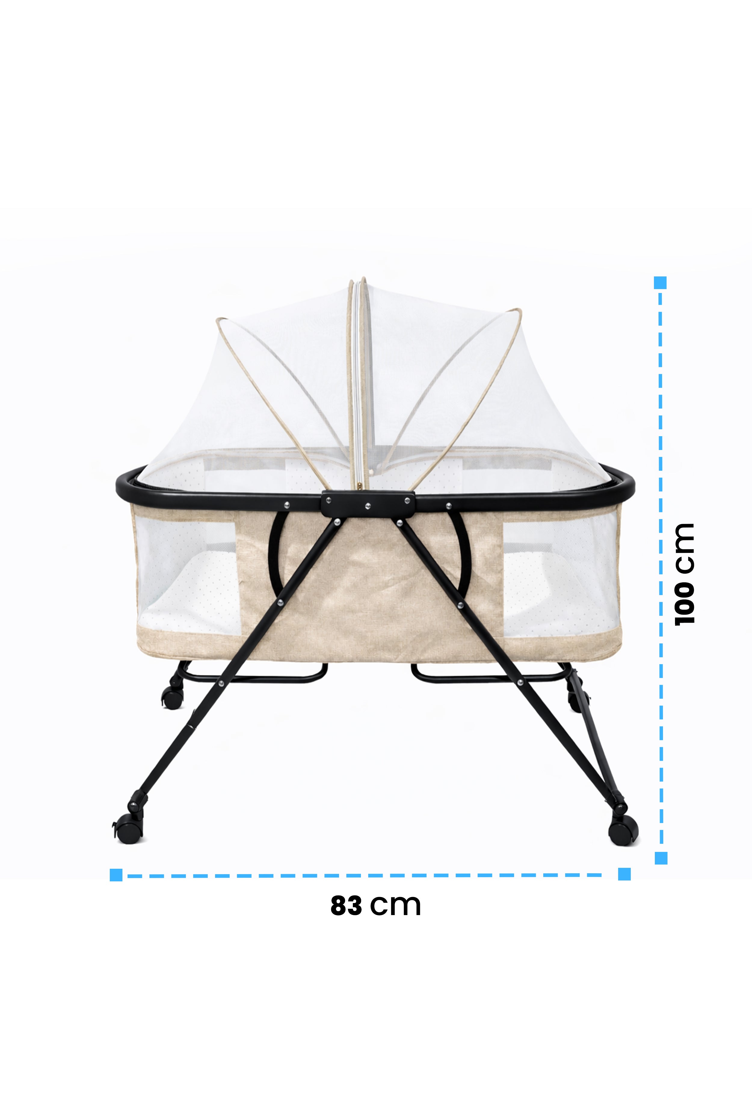 Nuberry Baby Bassinet – Safe, Comfortable & Portable Sleep Space