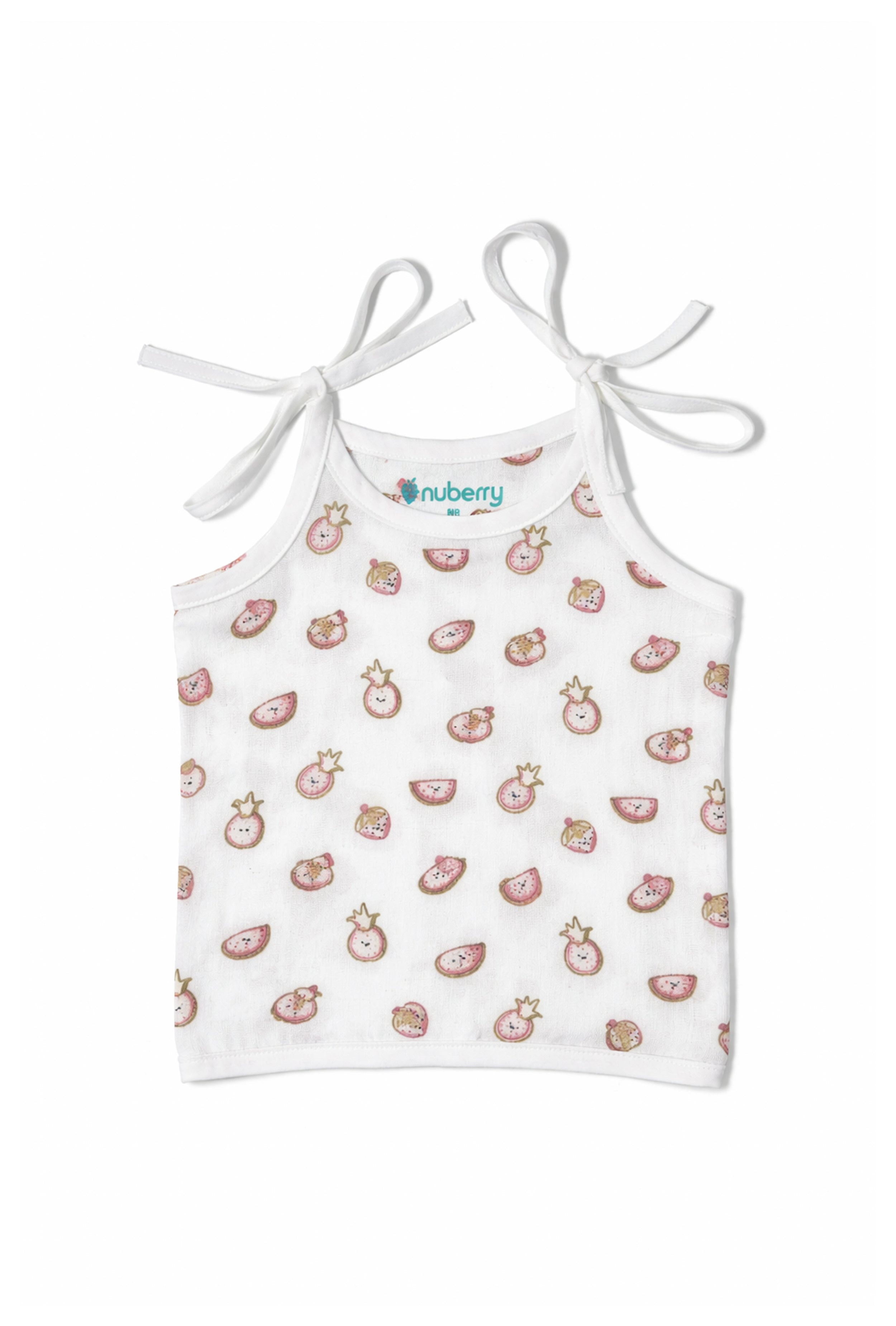 Made for First Comfort | Nuberry Newborn Muslin Upknot Jabla (Pack of 4)