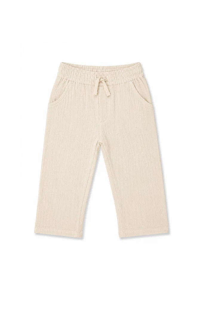 Nuberry Boys Shirt & Muslin Pants Set | Smart, Comfortable Style for Every Little Moment
