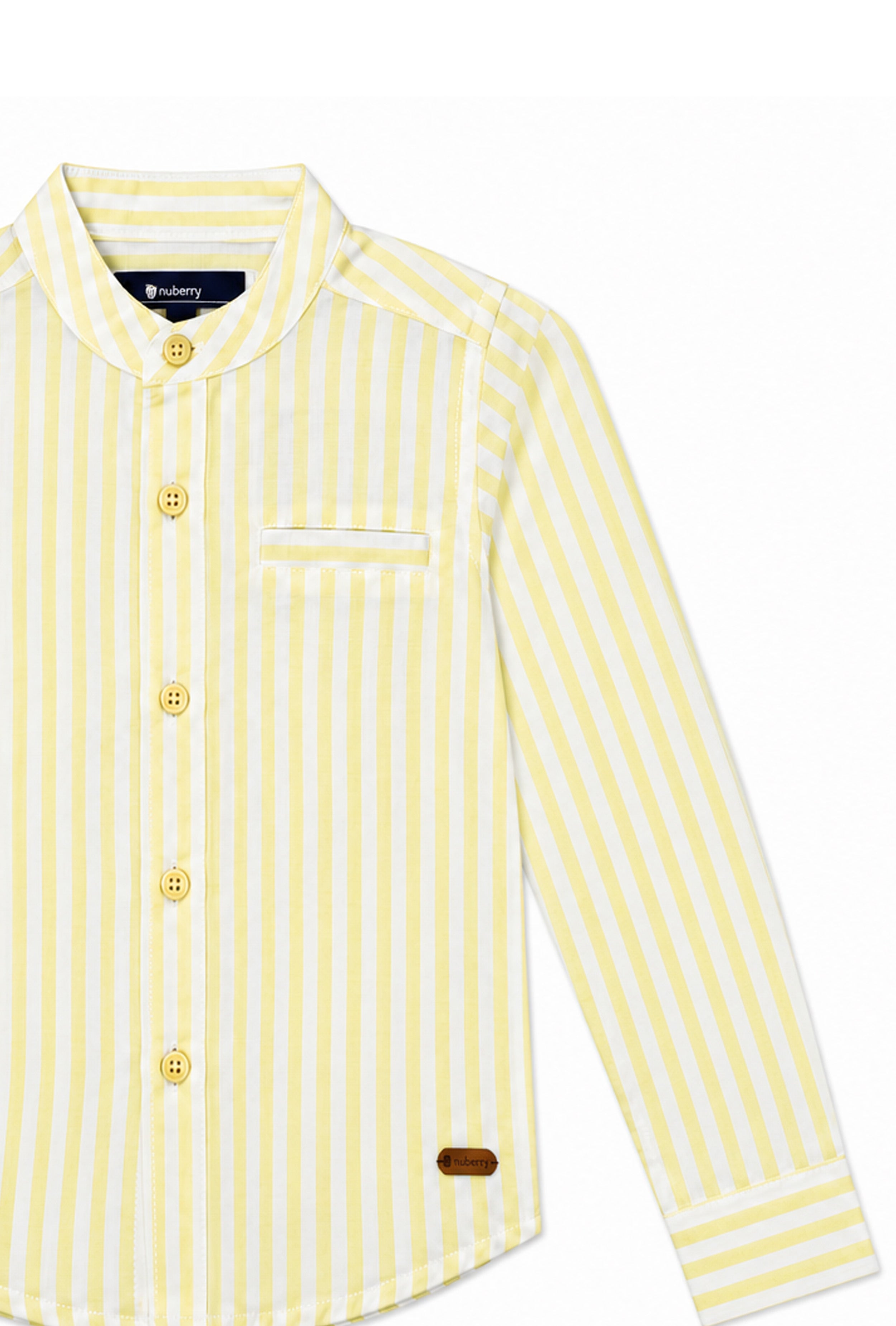 Nuberry Boys Full Sleeve Shirt | Classic Comfort with a Modern Touch