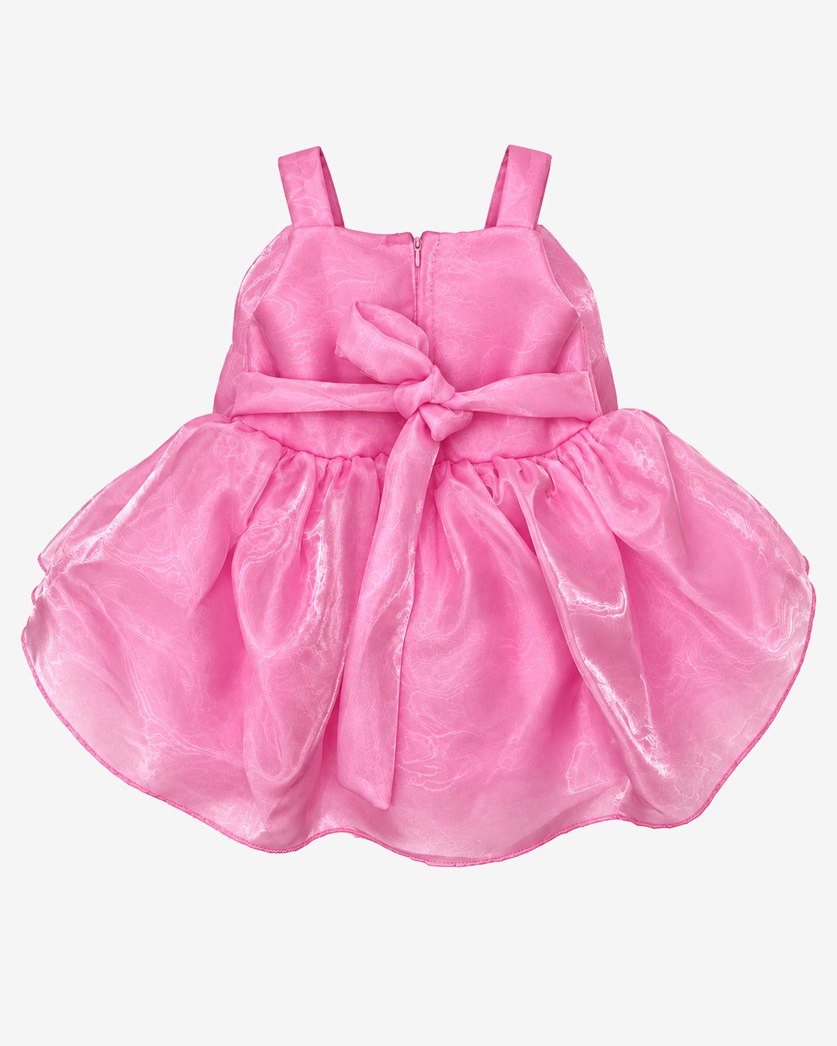 Nuberry Baby Girl Party Frock with Shoes & Hairband Combo