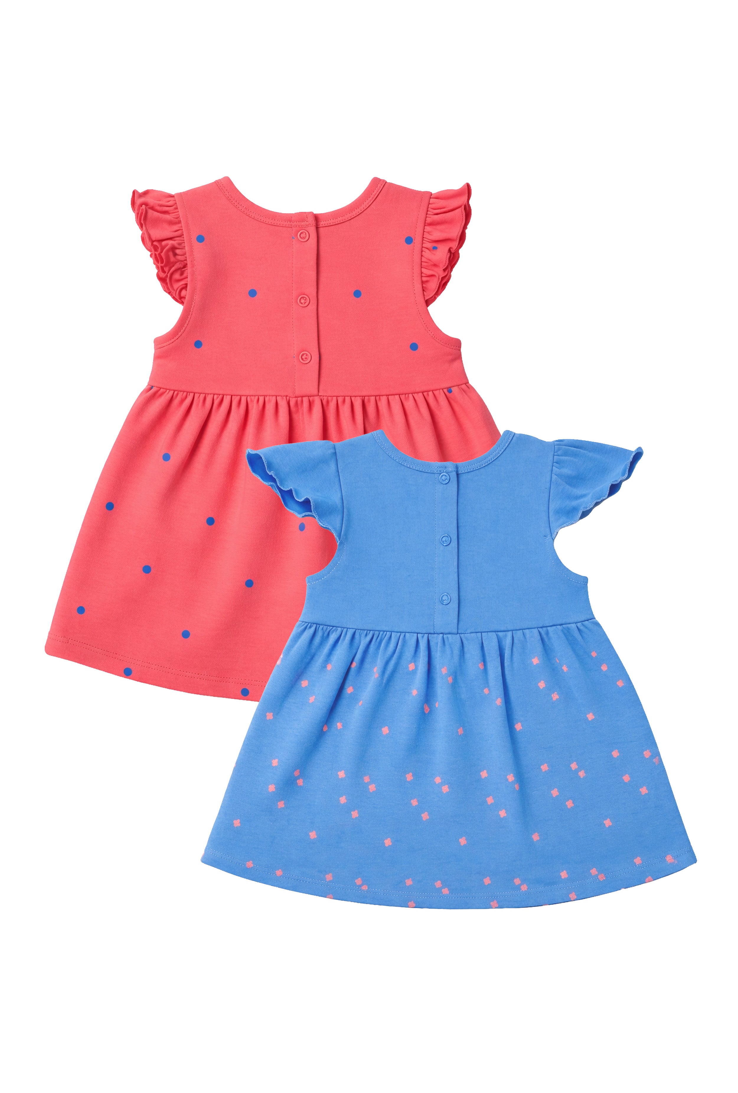 Nuberry Girls Frocks – Pack of 2 | Soft, Gentle & Made for Everyday Smiles