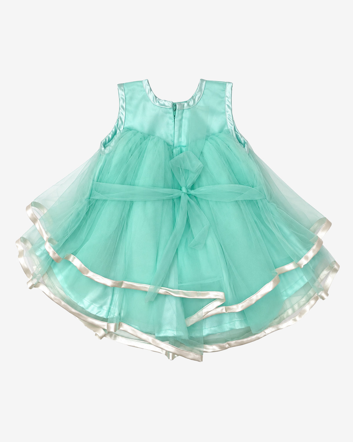 Nuberry Soft Mesh Baby Girl Party Frock | A Little Dress for Her Biggest Smiles