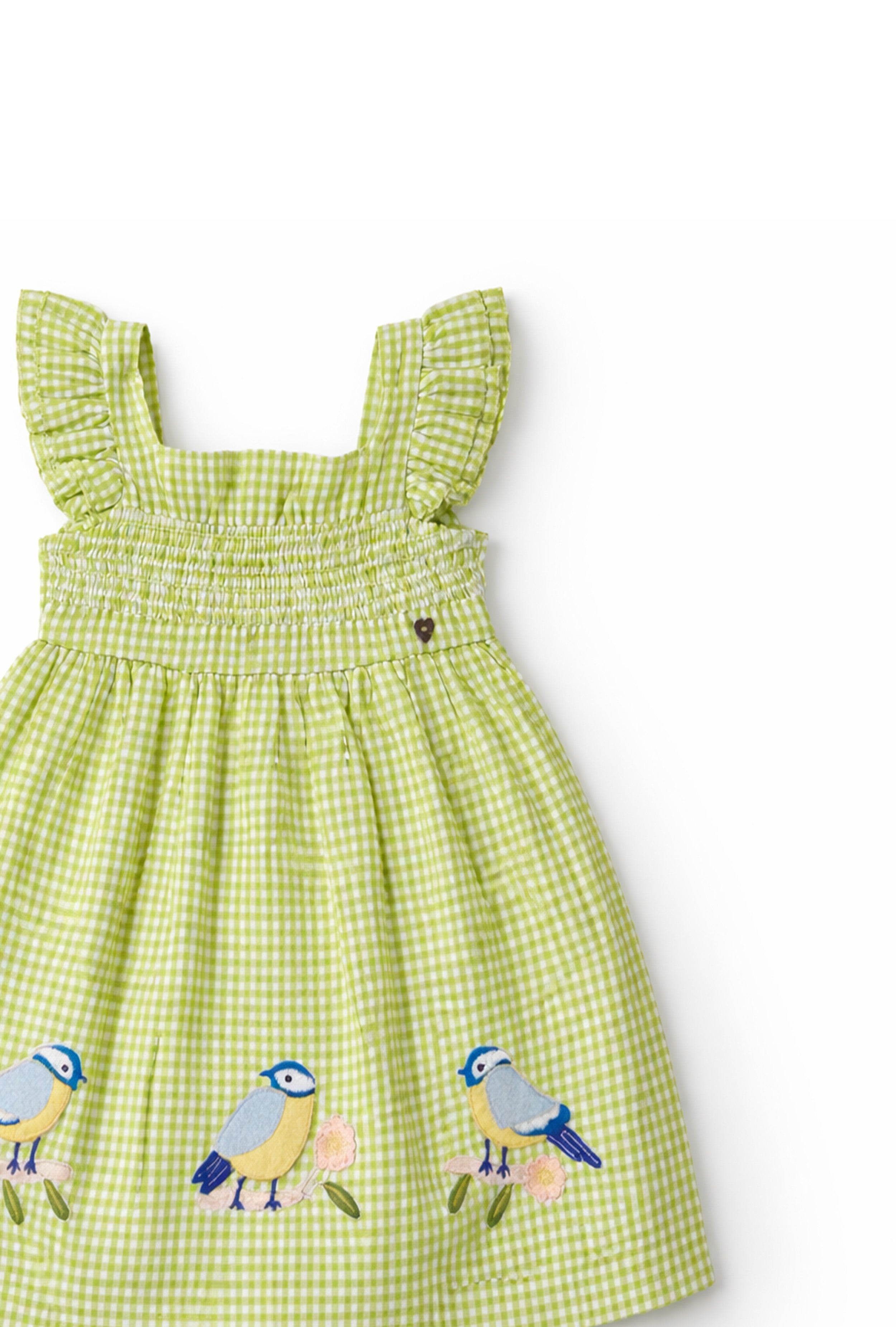 Nuberry Girl Dress | Bird Print - Neubaby Stores