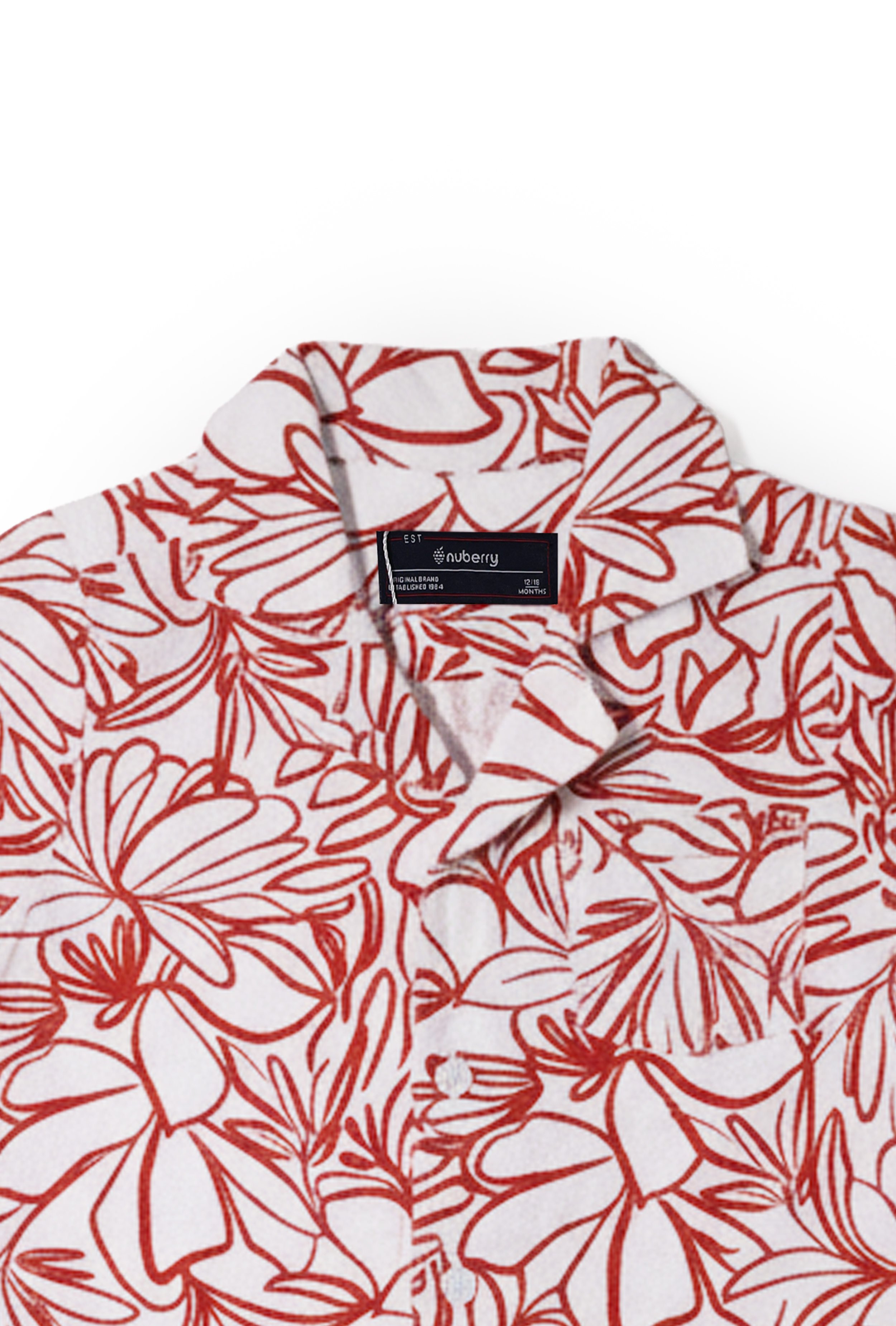 Nuberry Boys Half Sleeve Shirt