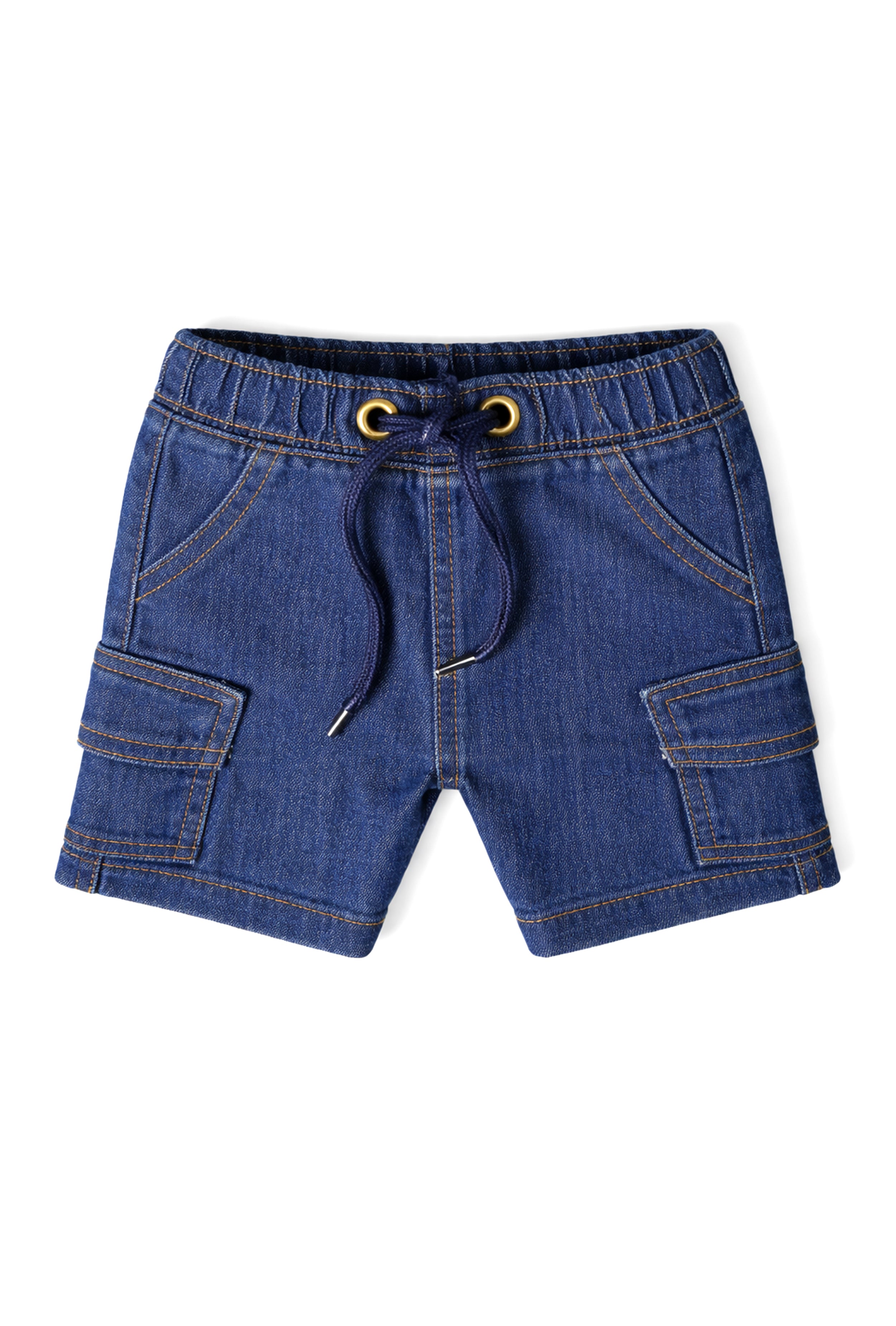 Nuberry Little Explorer Boys Denim Cargos Shorts – Soft, Comfy & Stylish