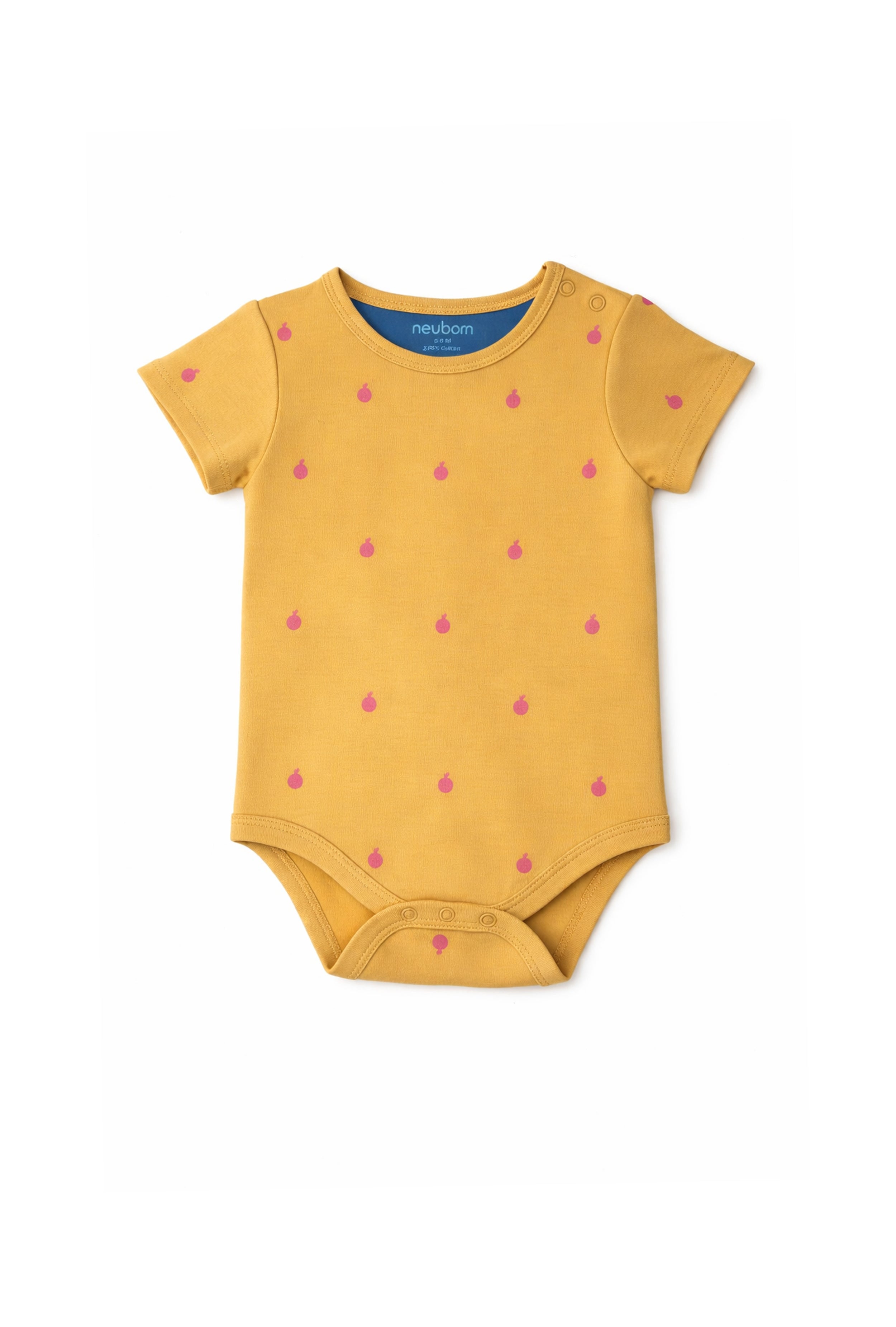 Gentle on Baby Skin | Trusted by Parents | Nuberry Unisex Bodysuit Set of 2