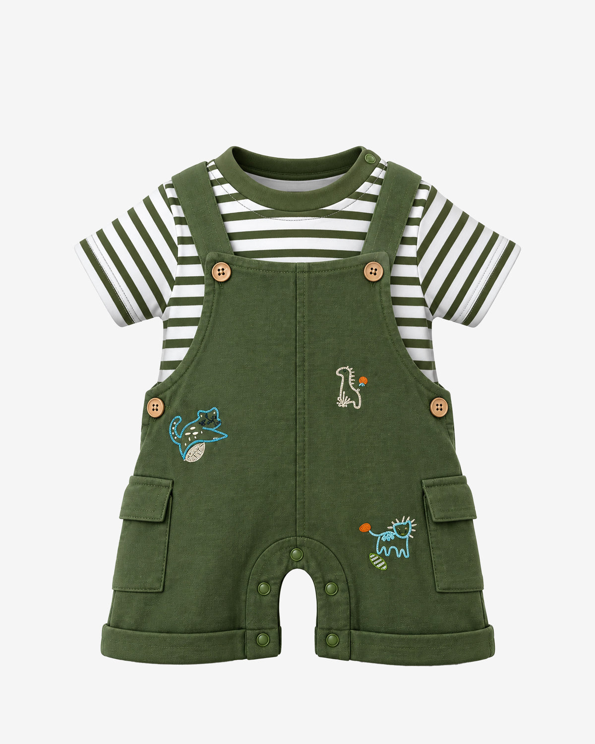 Nuberry Boys Dungaree | Soft, Breathable & Comfortable