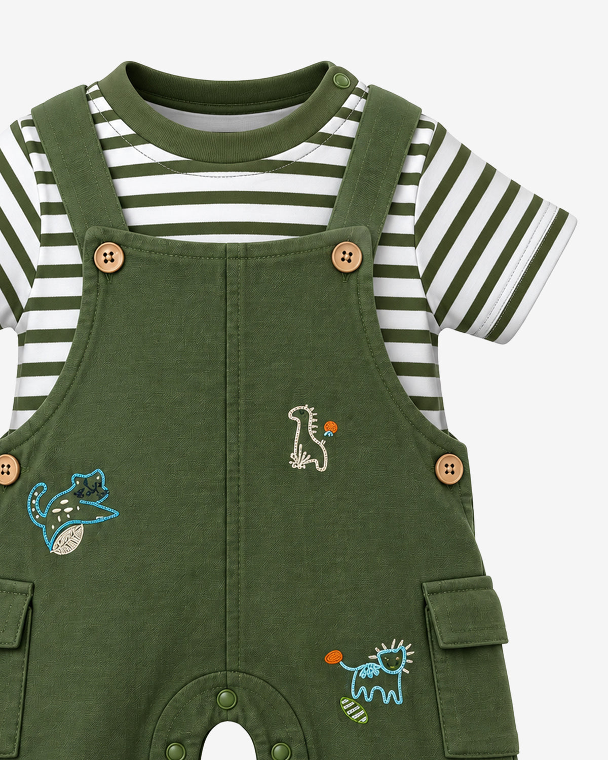Nuberry Boys Dungaree | Soft, Breathable & Comfortable