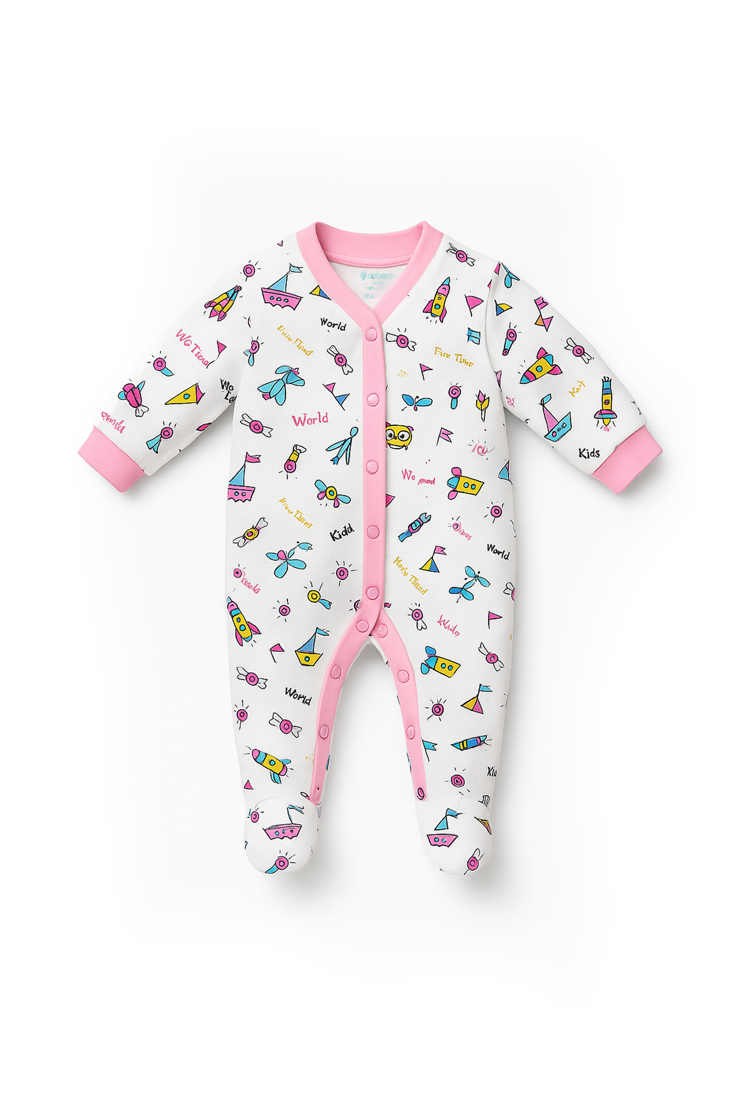 Nuberry Newborn Baby Sleep Suit