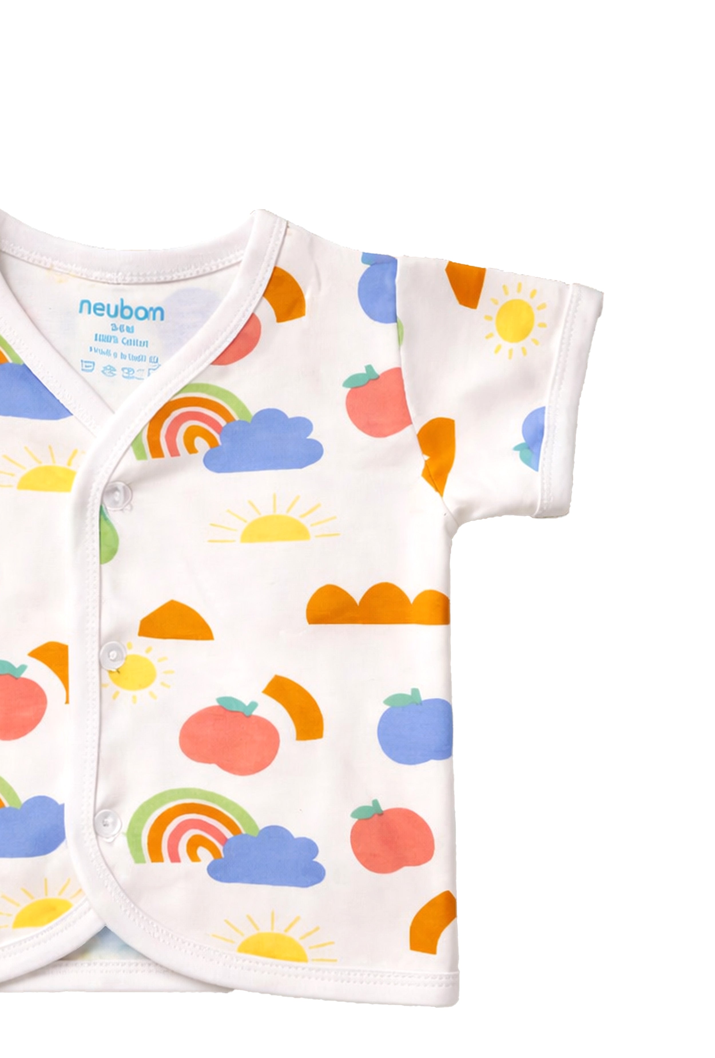 Nuberry Baby Unisex Open Vest | Pack of 3