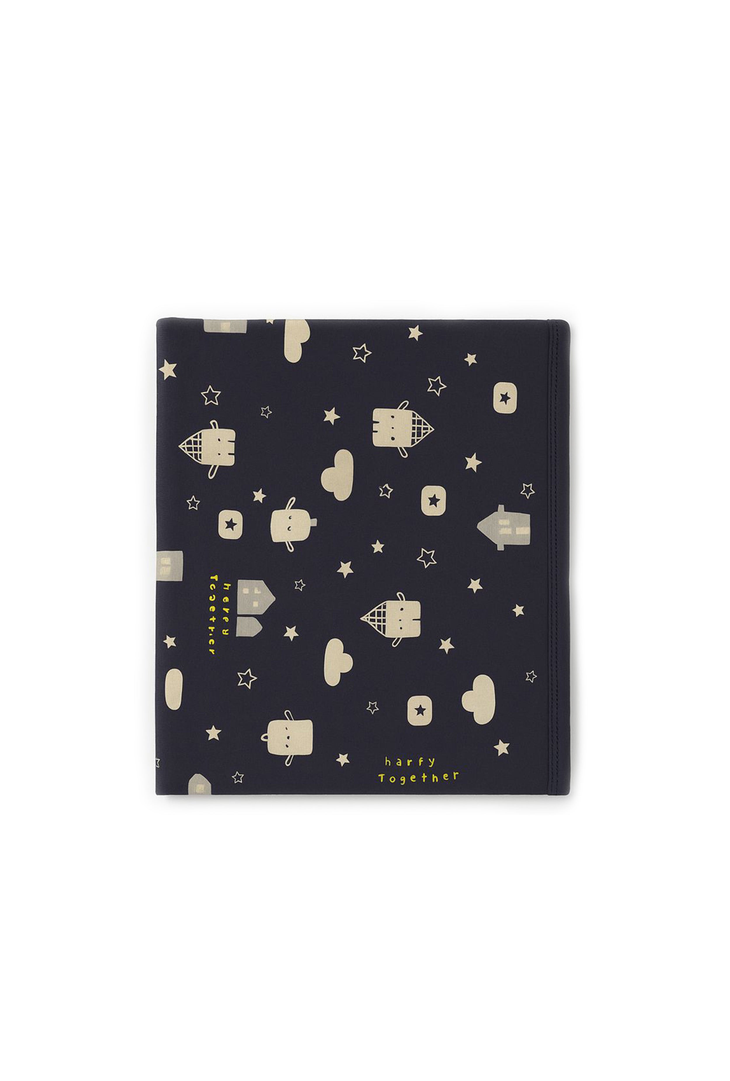 Nuberry Unisex Knitted Hooded Swaddle – Pack of 2 (Navy)