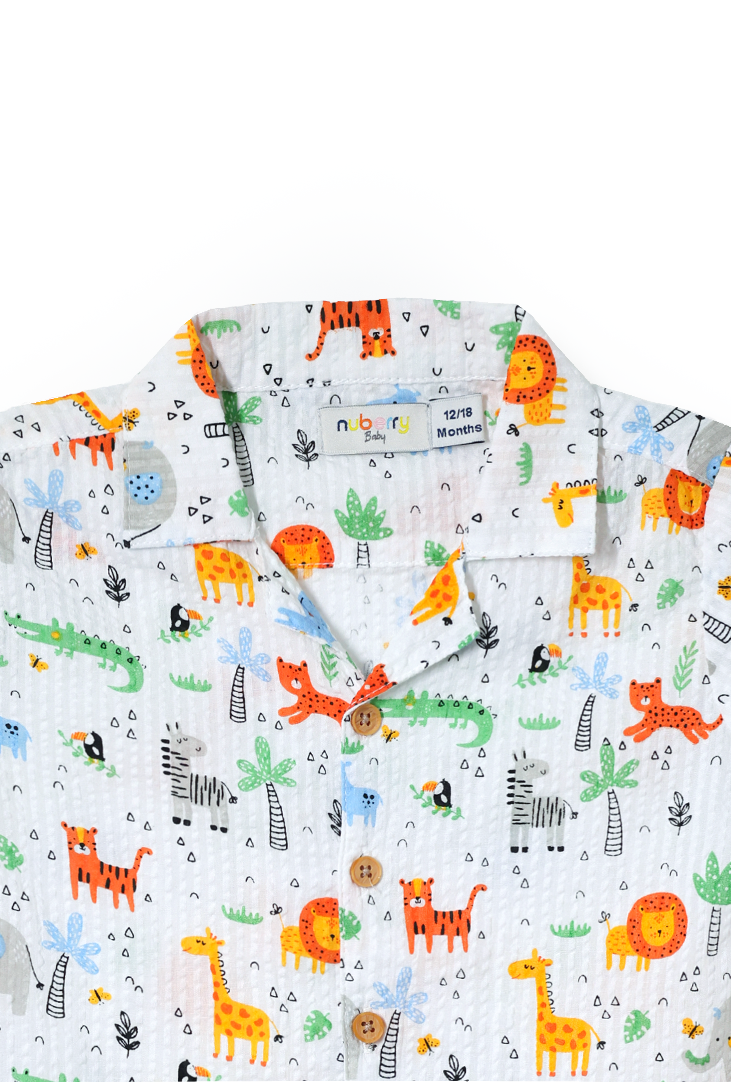NUBERRY BABY KIDS BOY-SHIRT-HALF SLEEVE