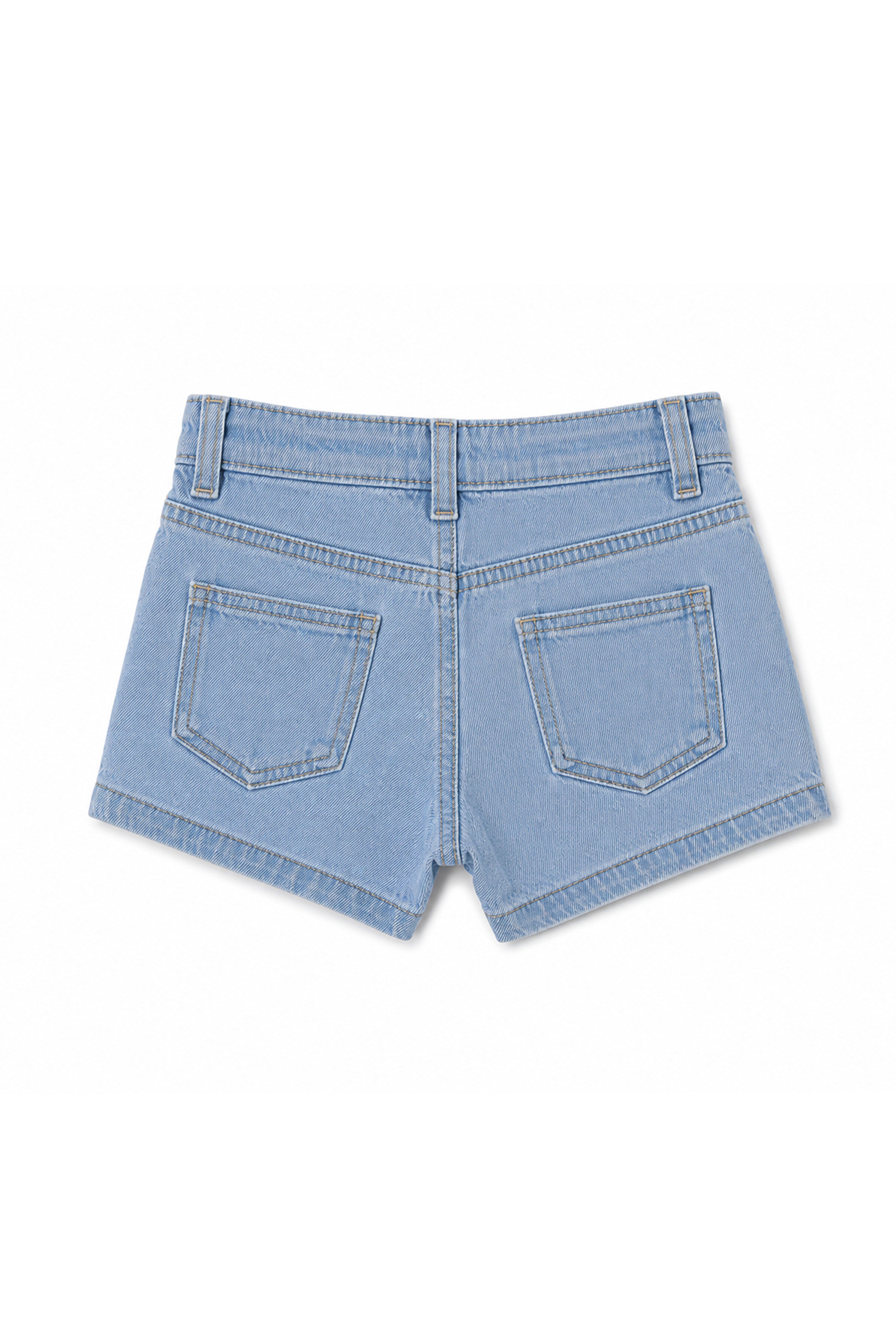 Nuberry Little Explorer Girls Denim Shorts | Soft, Comfy & Stylish