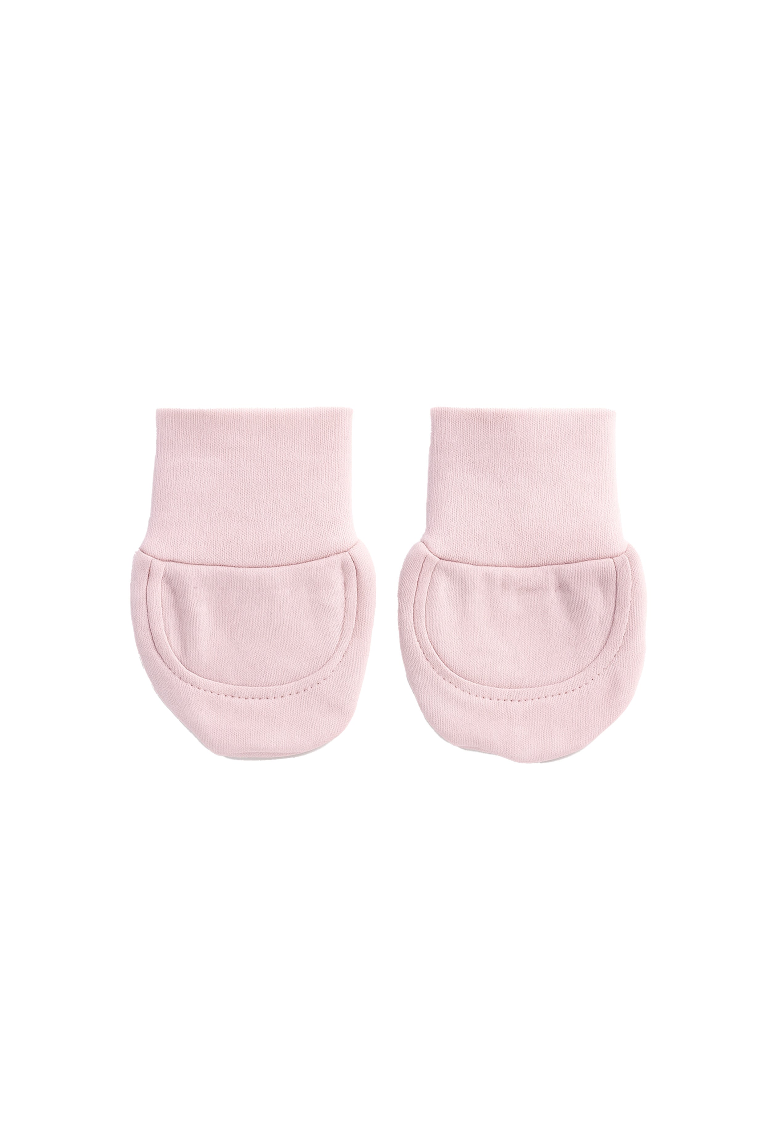 Nuberry Unisex Baby Booties, Mittens & Cap Set (Pink)