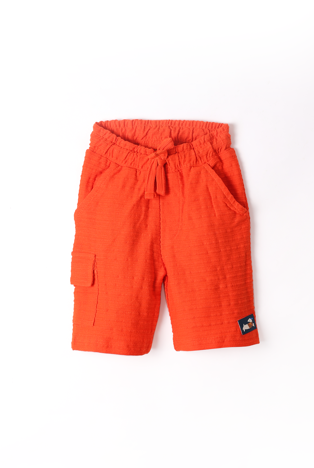 NUBERRY KIDS - BOY STRIPED TEES AND JACQUARD SHORTS NAVY BLUE
